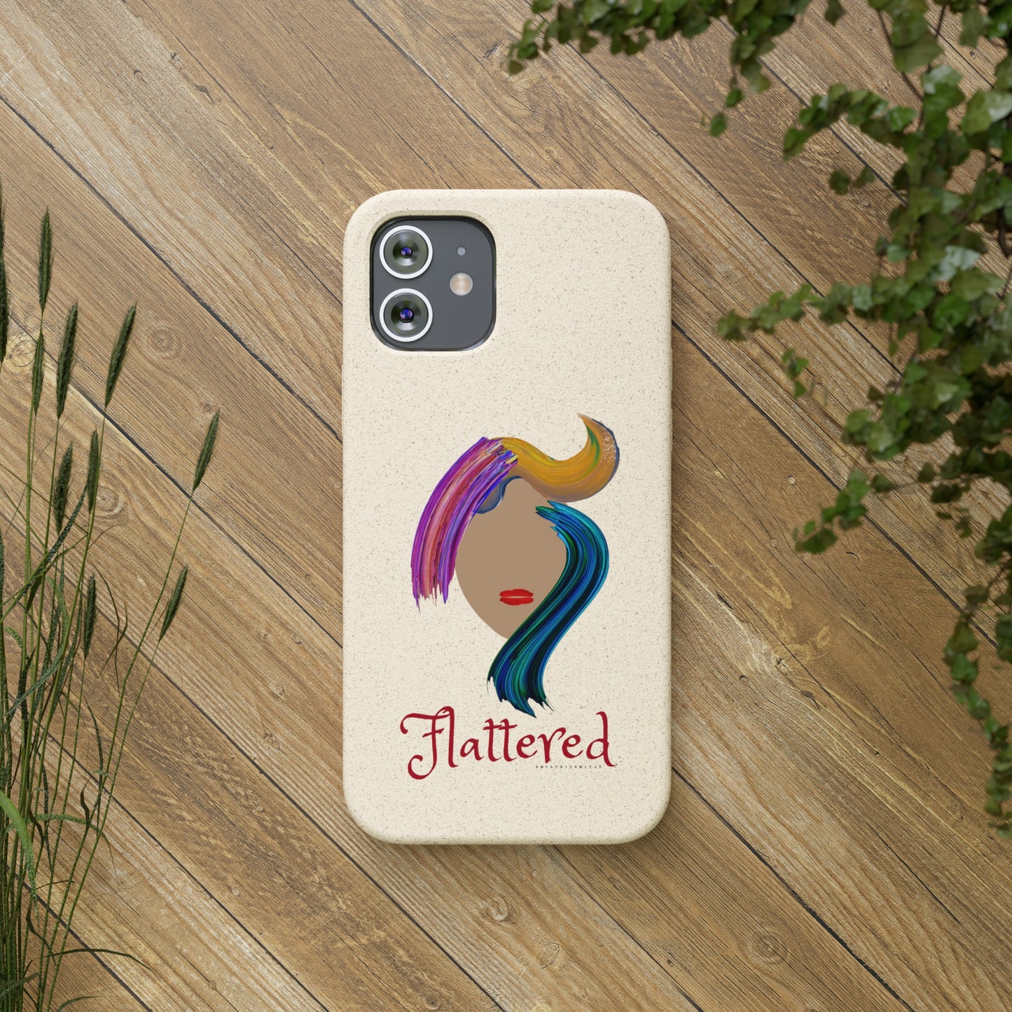 Flattered Biodegradable Cases