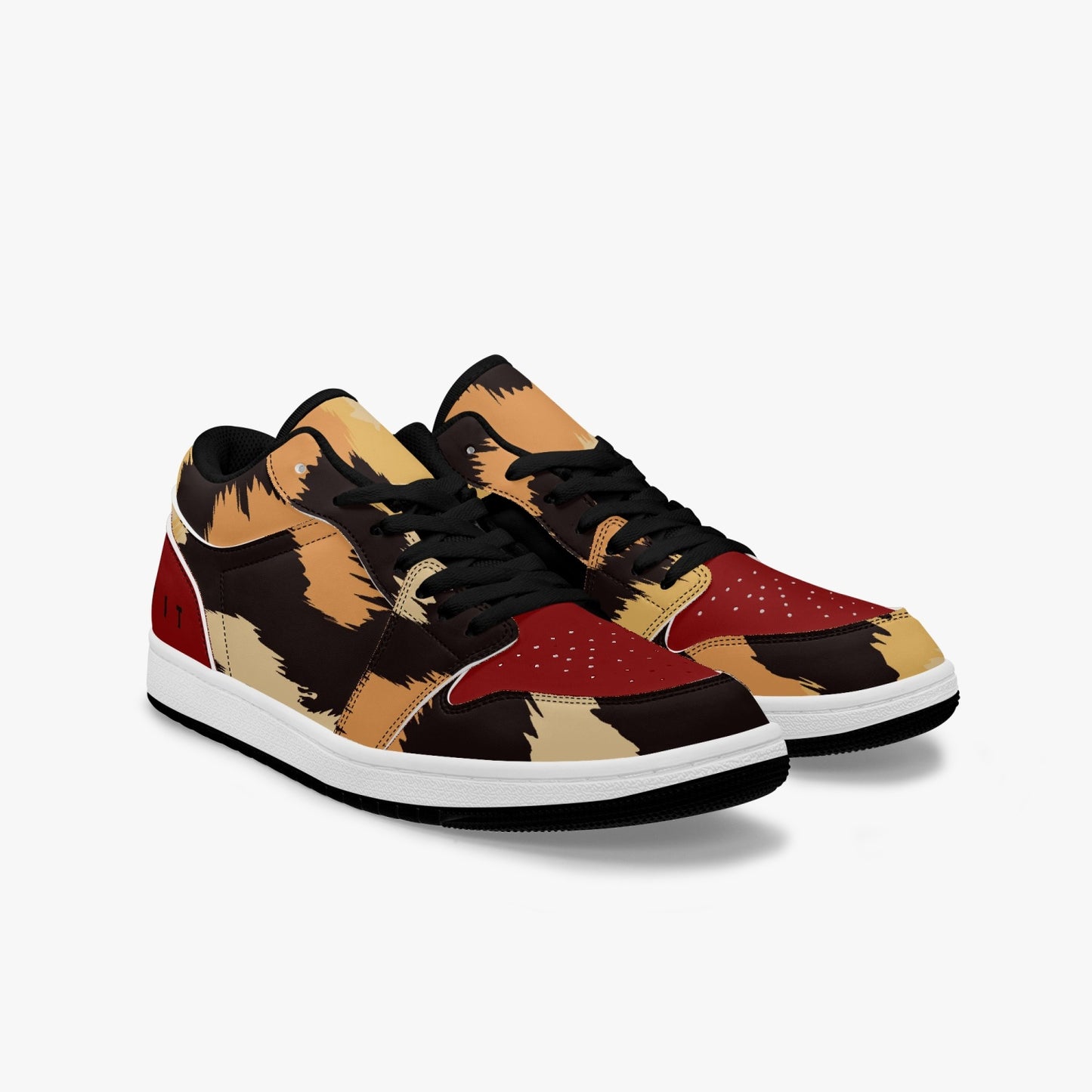 Flooded Jungle Type 2 Low-Top AJ1 Leather Sneakers