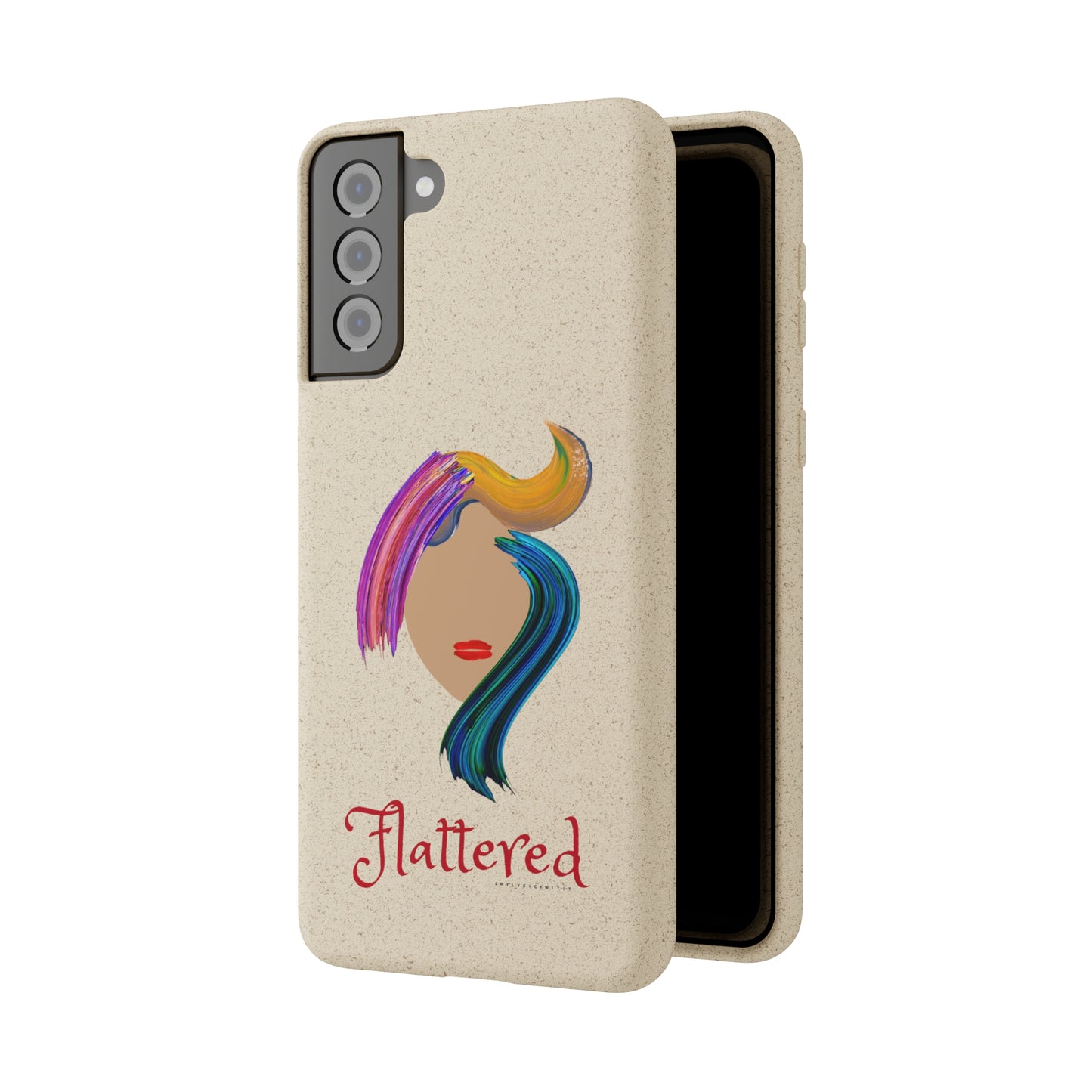 Flattered Biodegradable Cases
