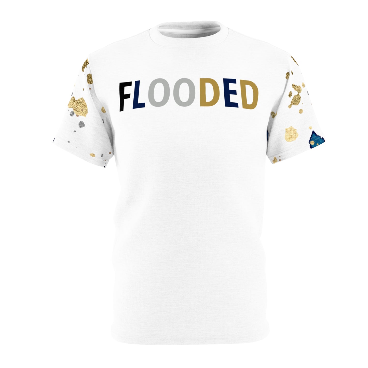 Flooded Splash Cut & Sew Tee