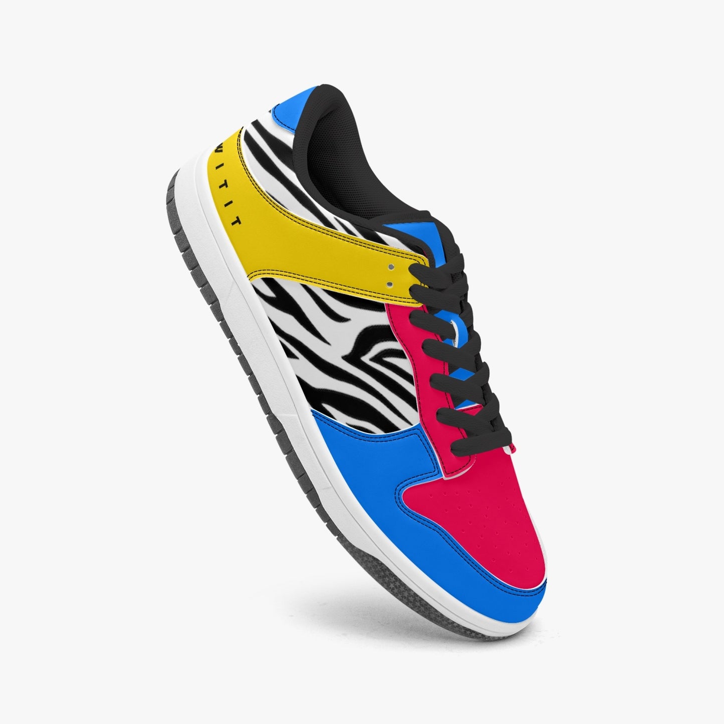 Smyly Sickwitit Dunk Stylish Low-Top Leather Sneakers EXCLUSIVE