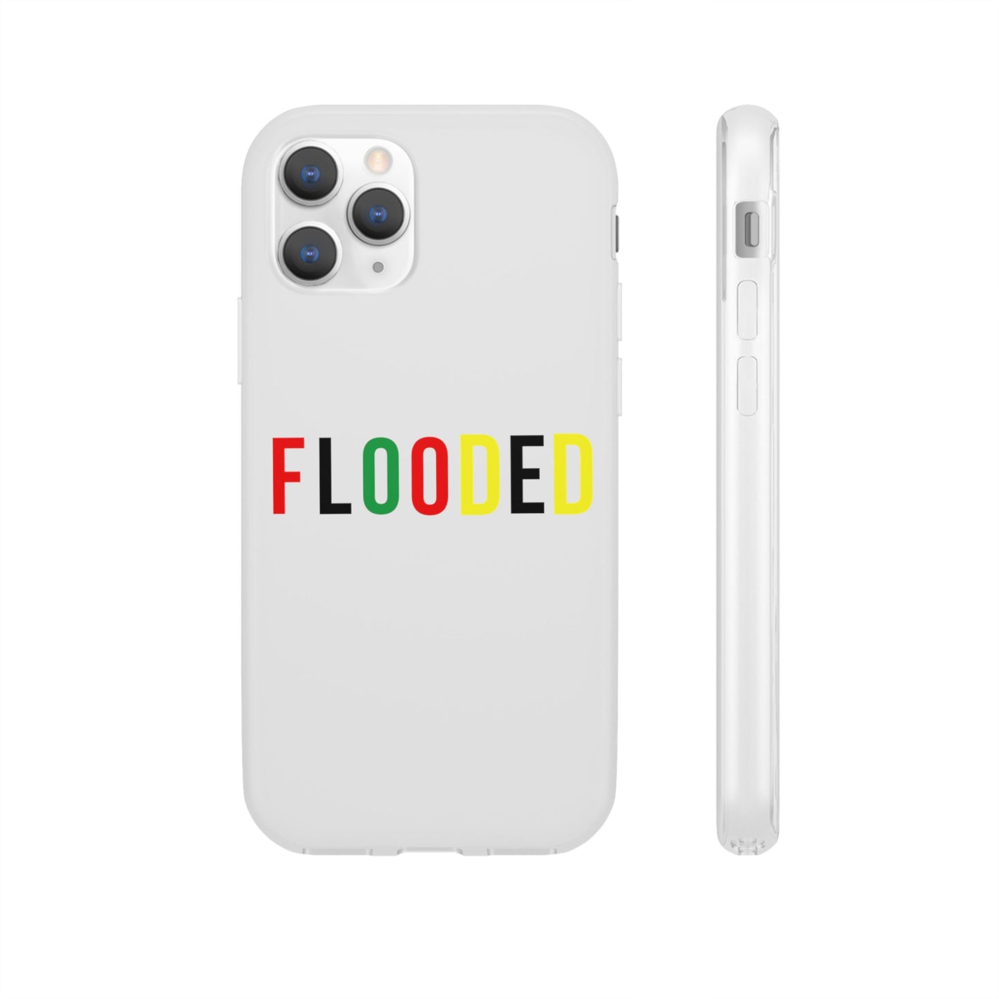 Flooded letters Flexi Cases