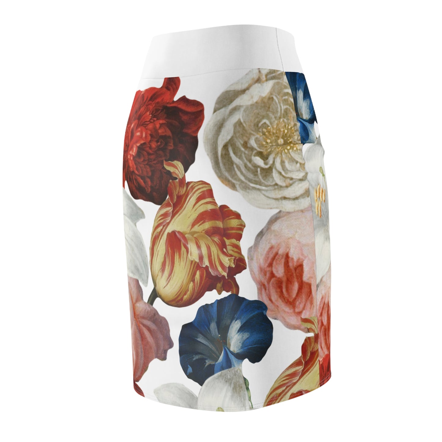 Flooded Vibes Pencil Skirt