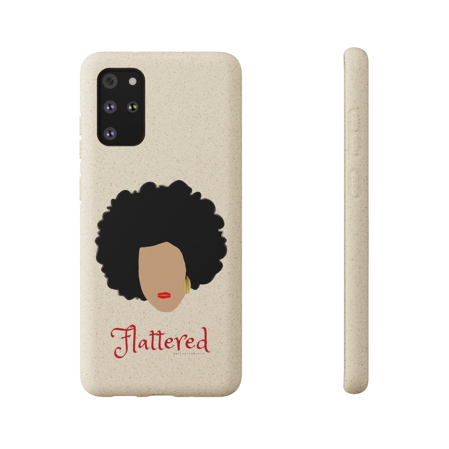 Flattered Biodegradable Cases
