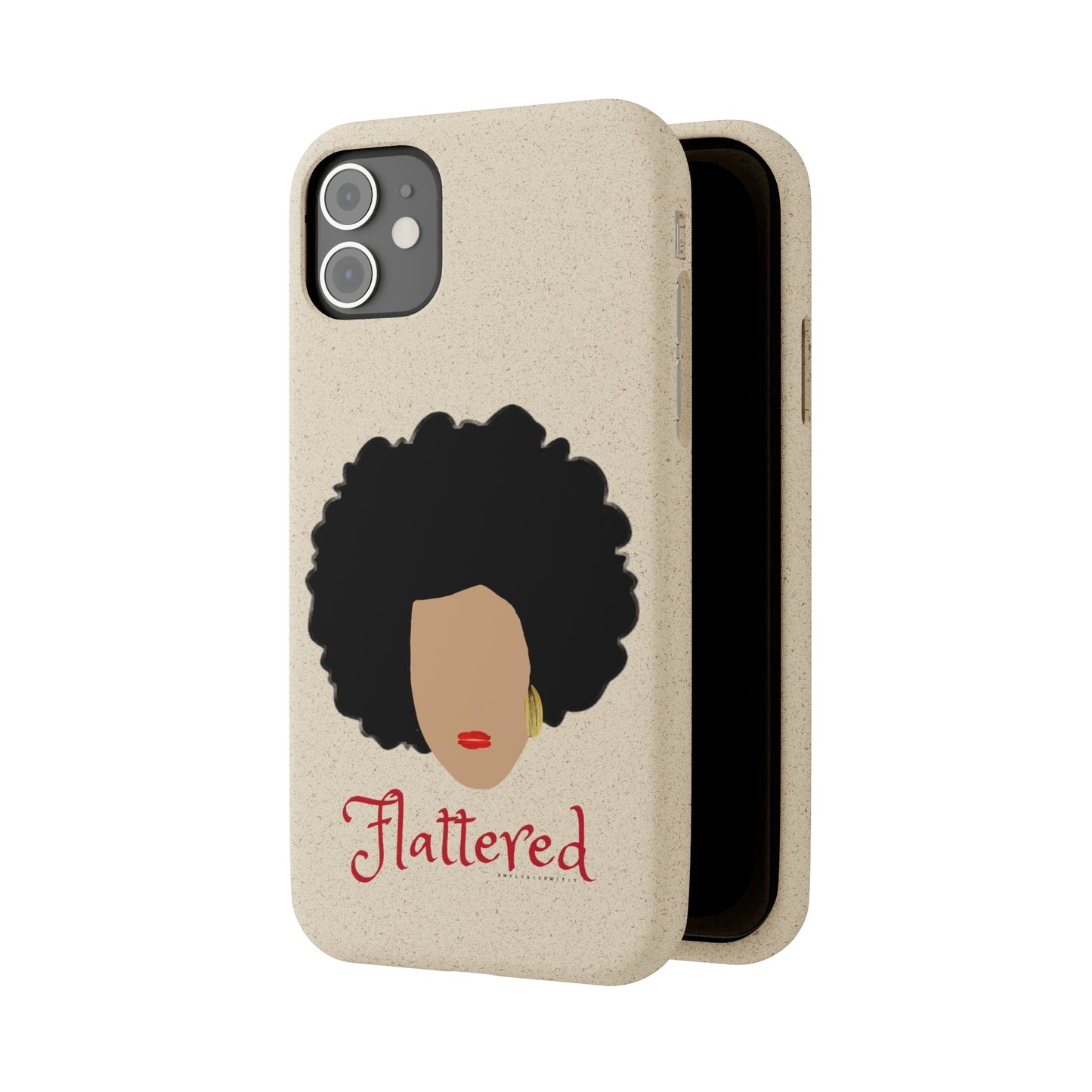 Flattered Biodegradable Cases