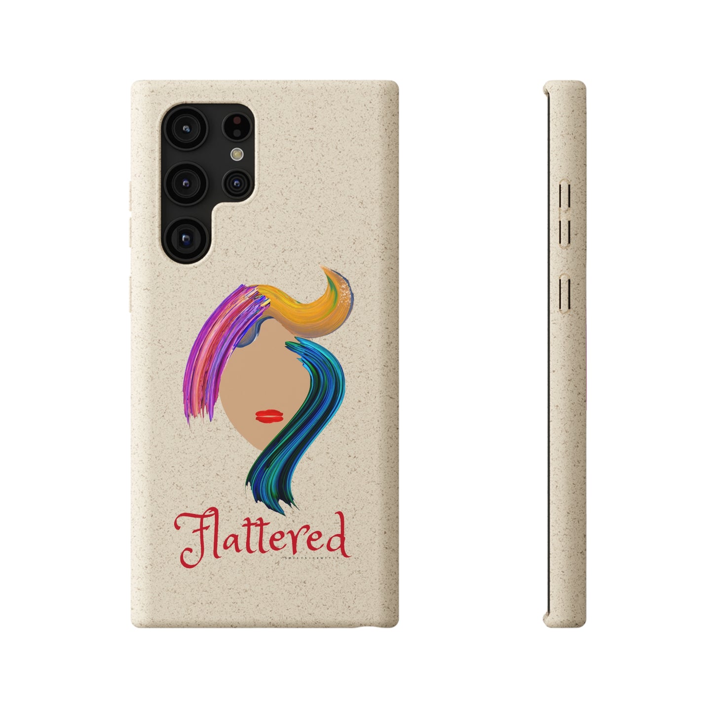 Flattered Biodegradable Cases