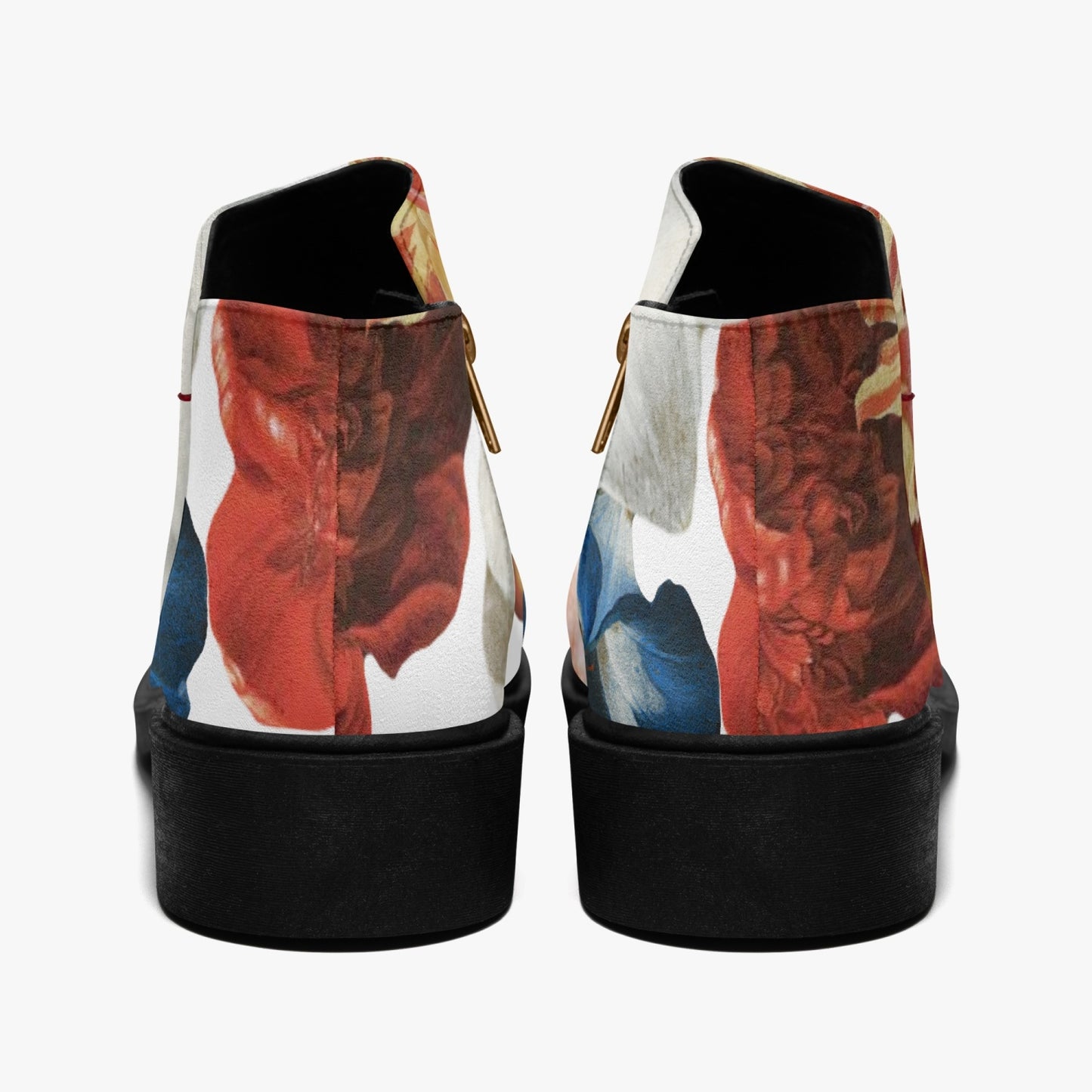 Flooded Vibes Fashion Zipper Boots