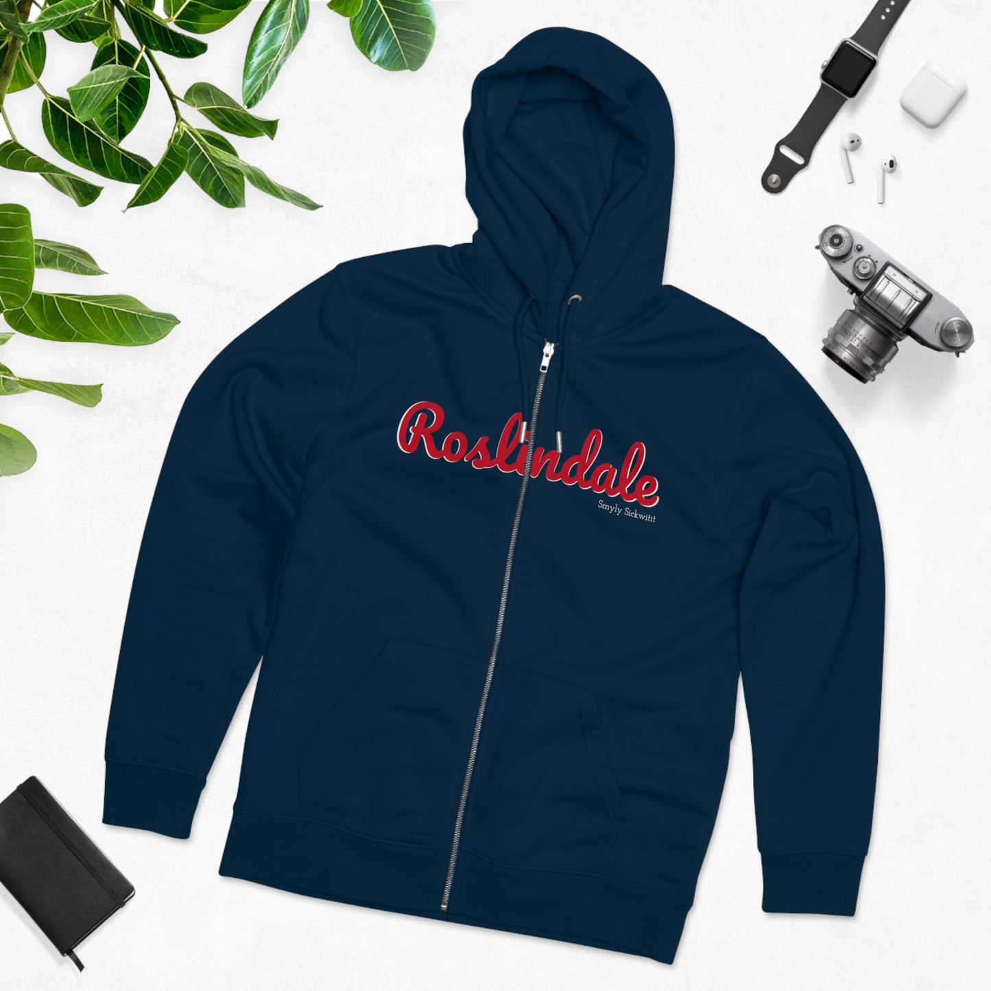 Roslindale Zip Hoodie w/smyly