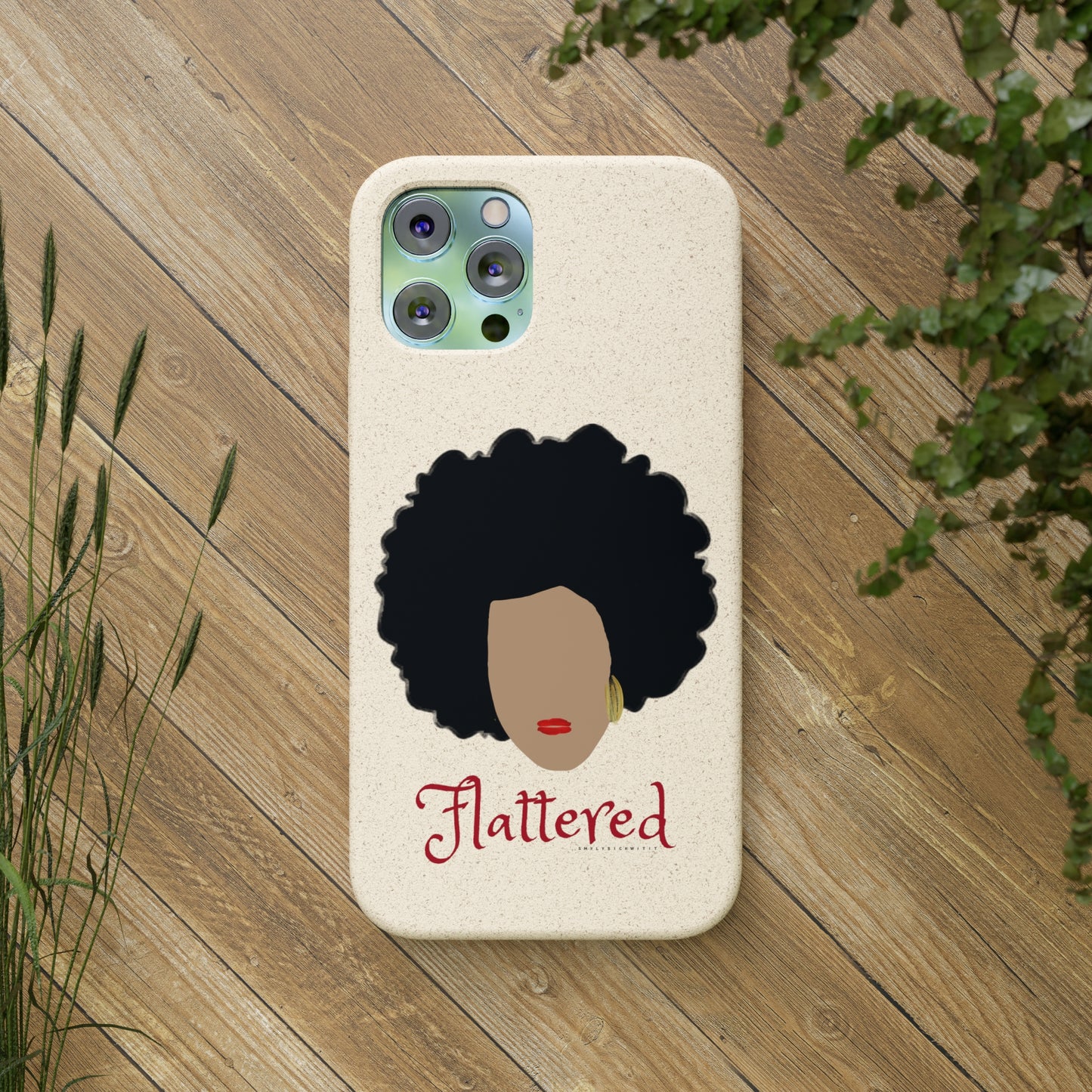 Flattered Biodegradable Cases