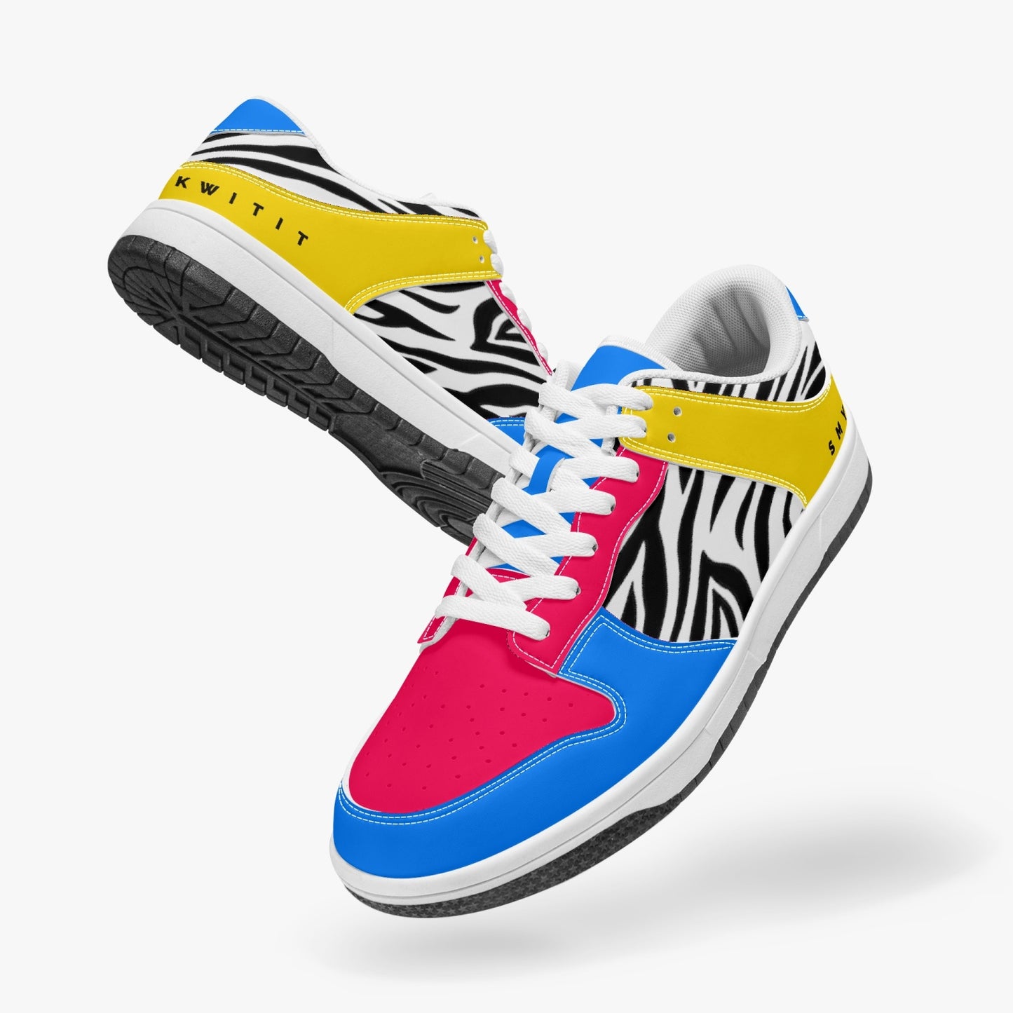 Smyly Sickwitit Dunk Stylish Low-Top Leather Sneakers EXCLUSIVE