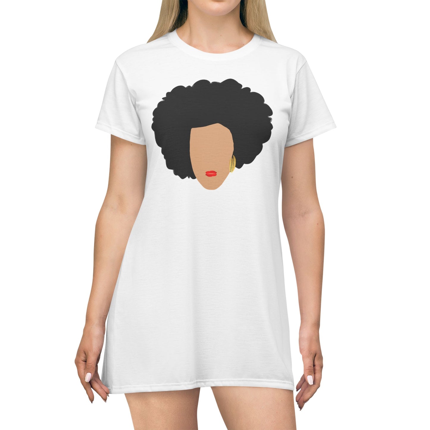 Flattered T-Shirt Dress