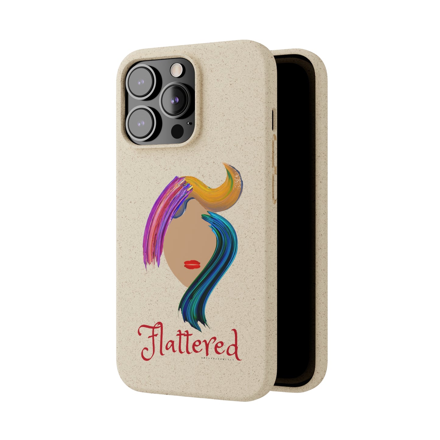 Flattered Biodegradable Cases
