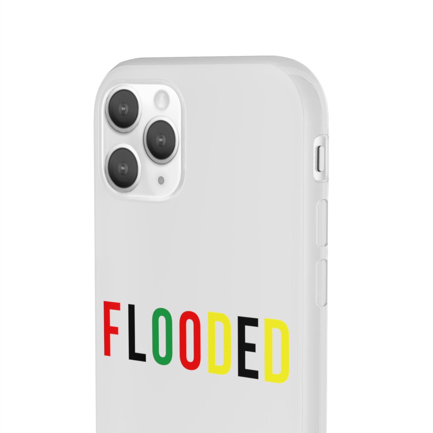 Flooded letters Flexi Cases