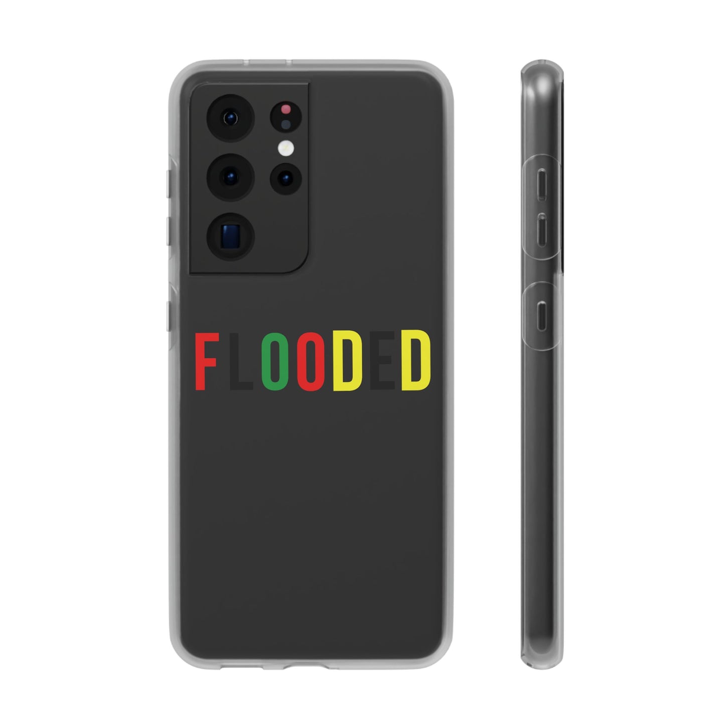 Flooded letters Flexi Cases