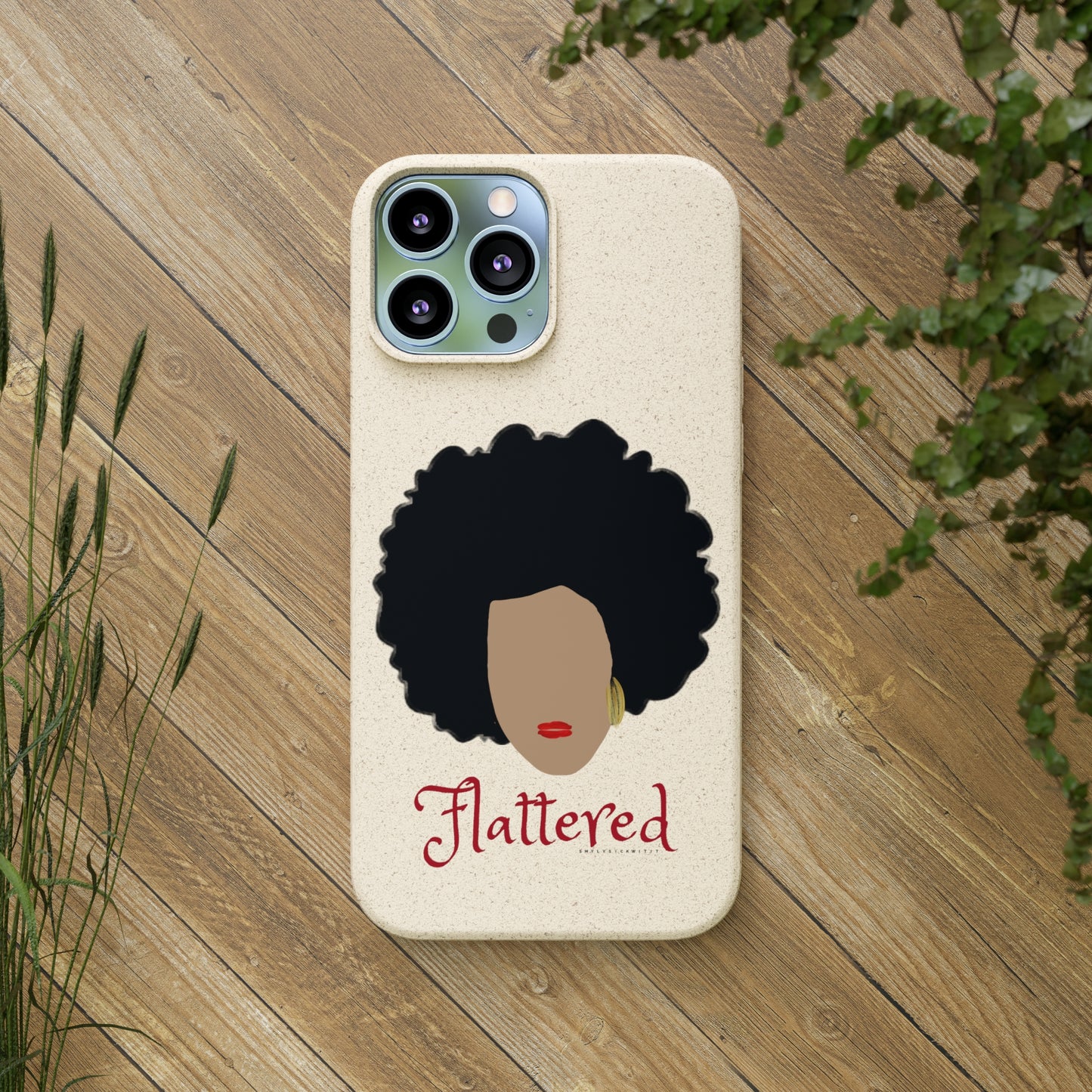 Flattered Biodegradable Cases