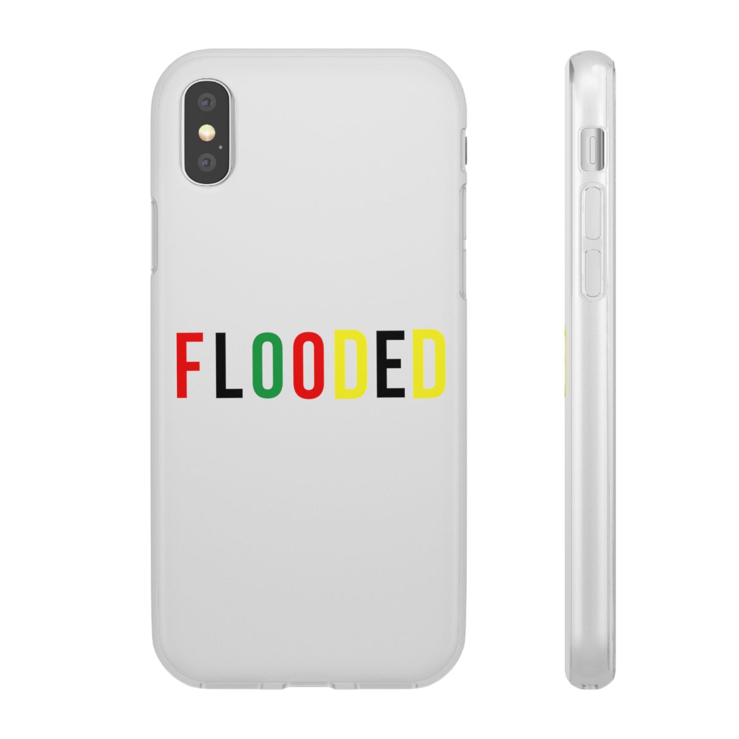 Flooded letters Flexi Cases
