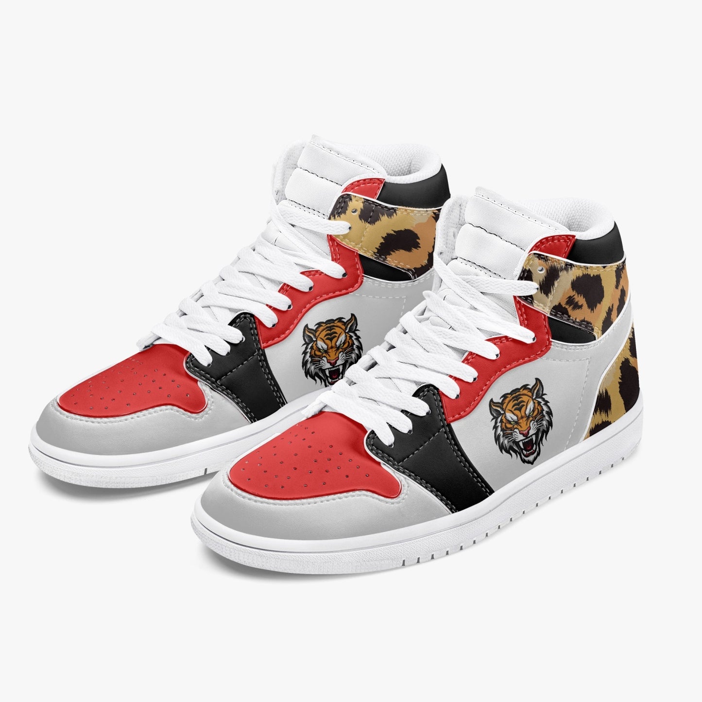Rozzie High-Top Leather Sneakers - White