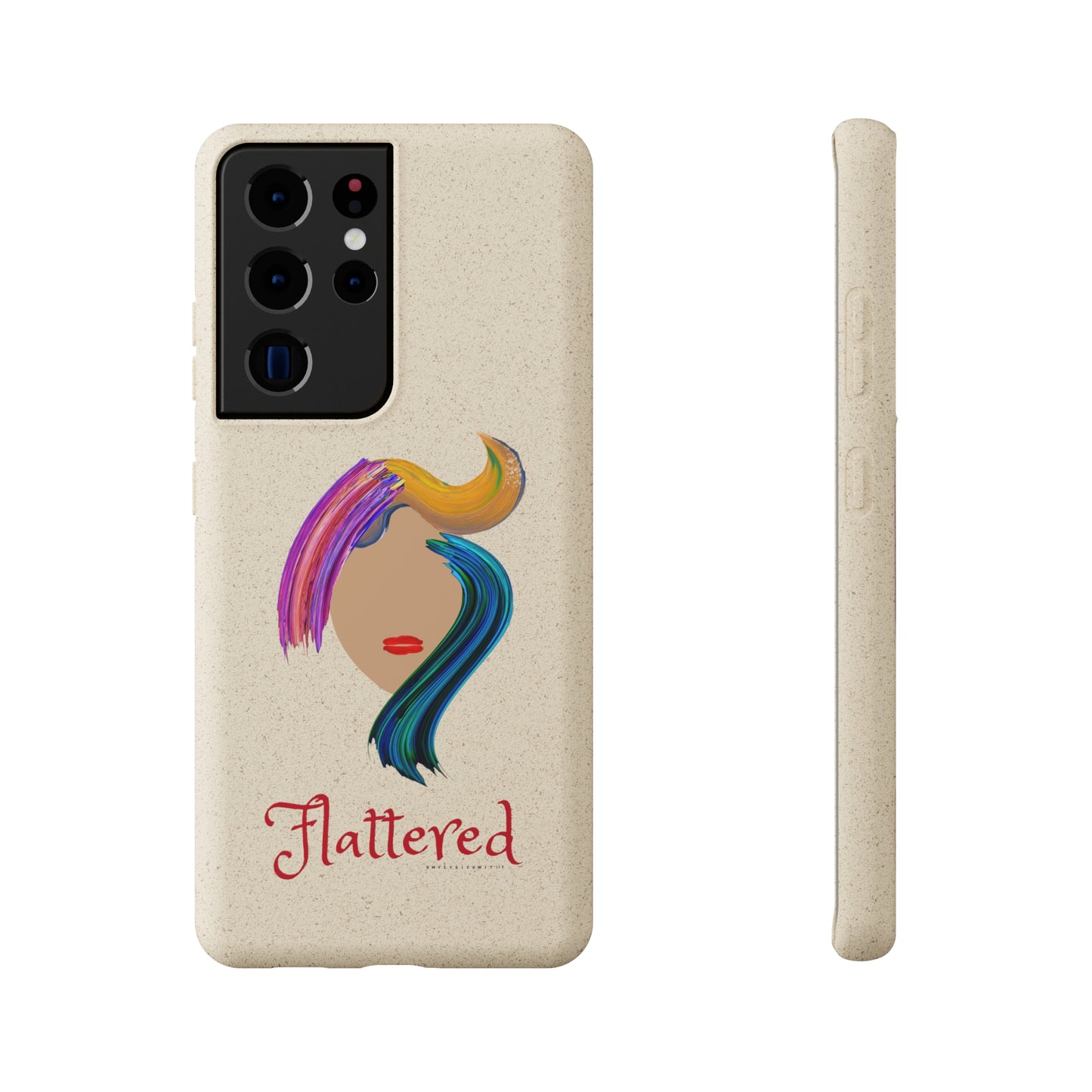 Flattered Biodegradable Cases