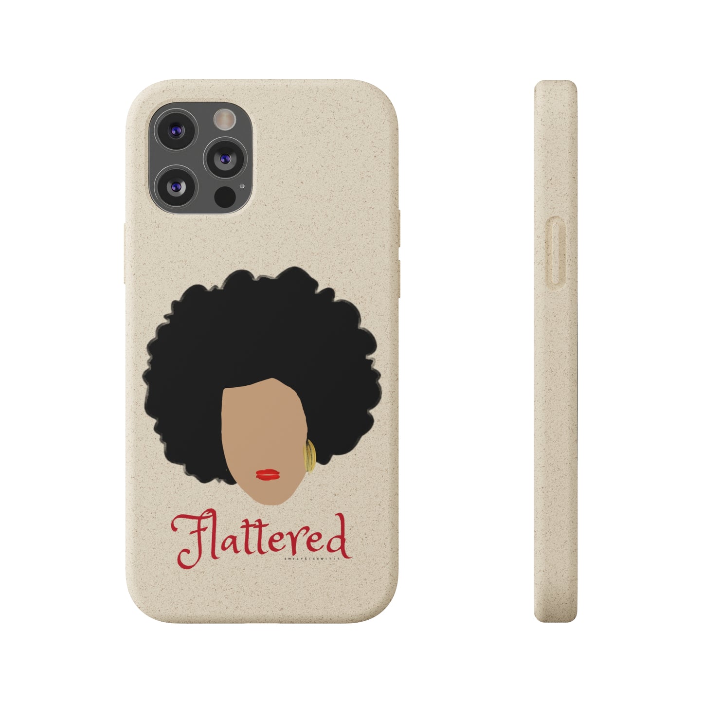 Flattered Biodegradable Cases