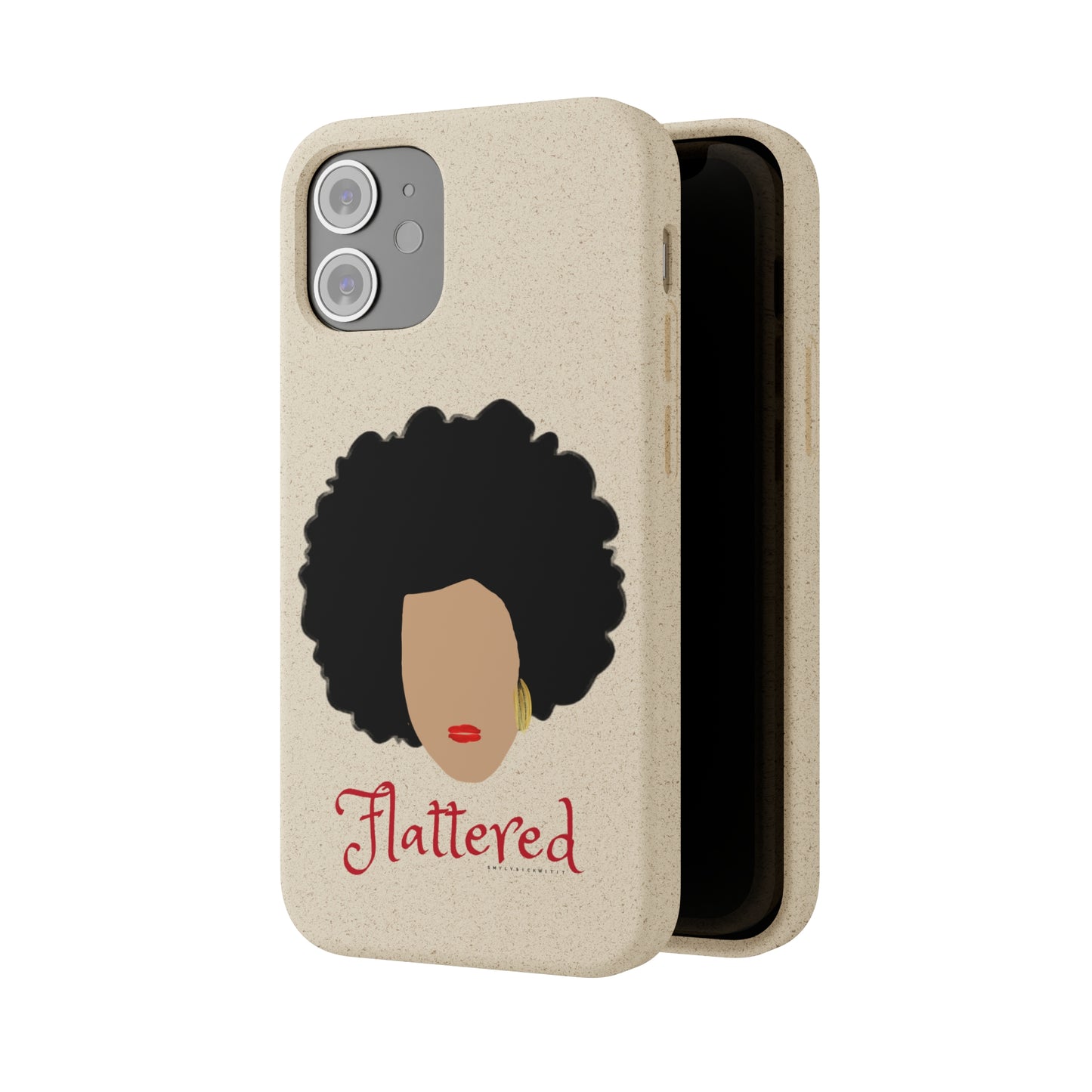 Flattered Biodegradable Cases