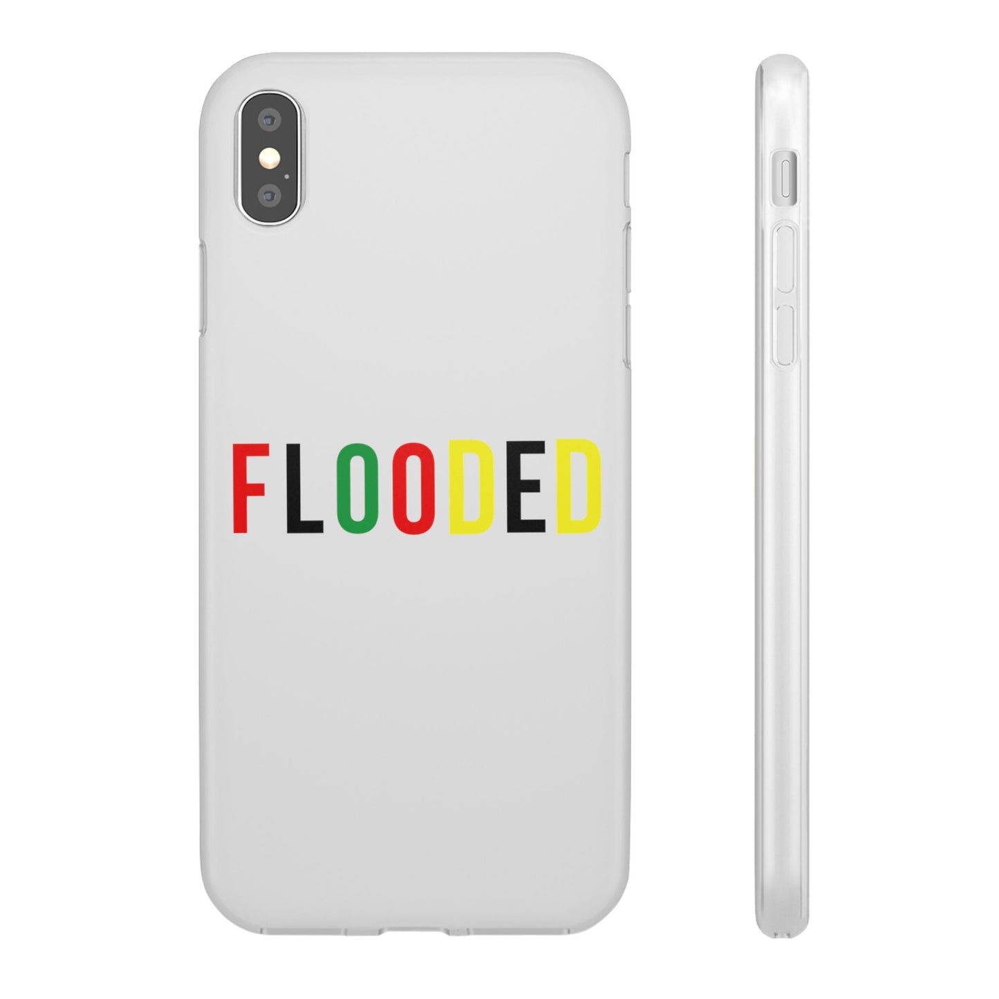 Flooded letters Flexi Cases