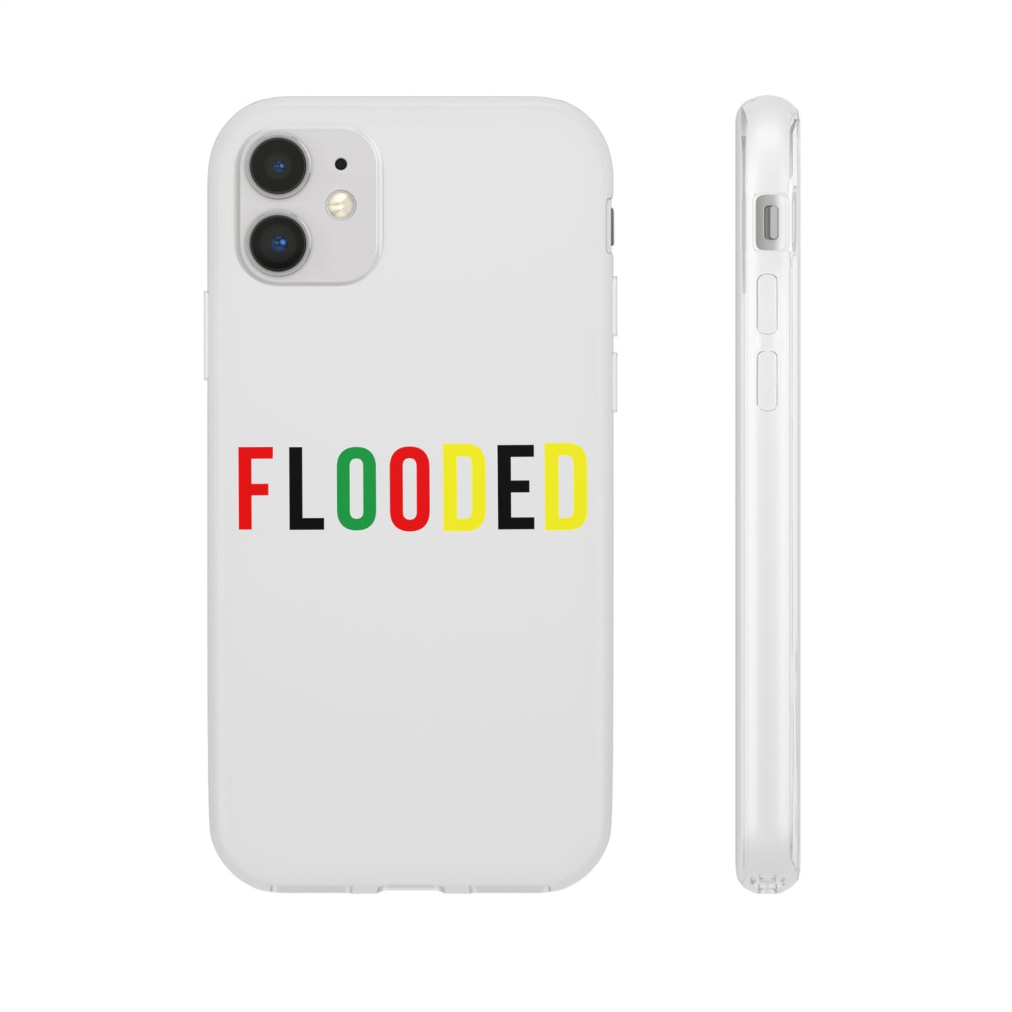 Flooded letters Flexi Cases