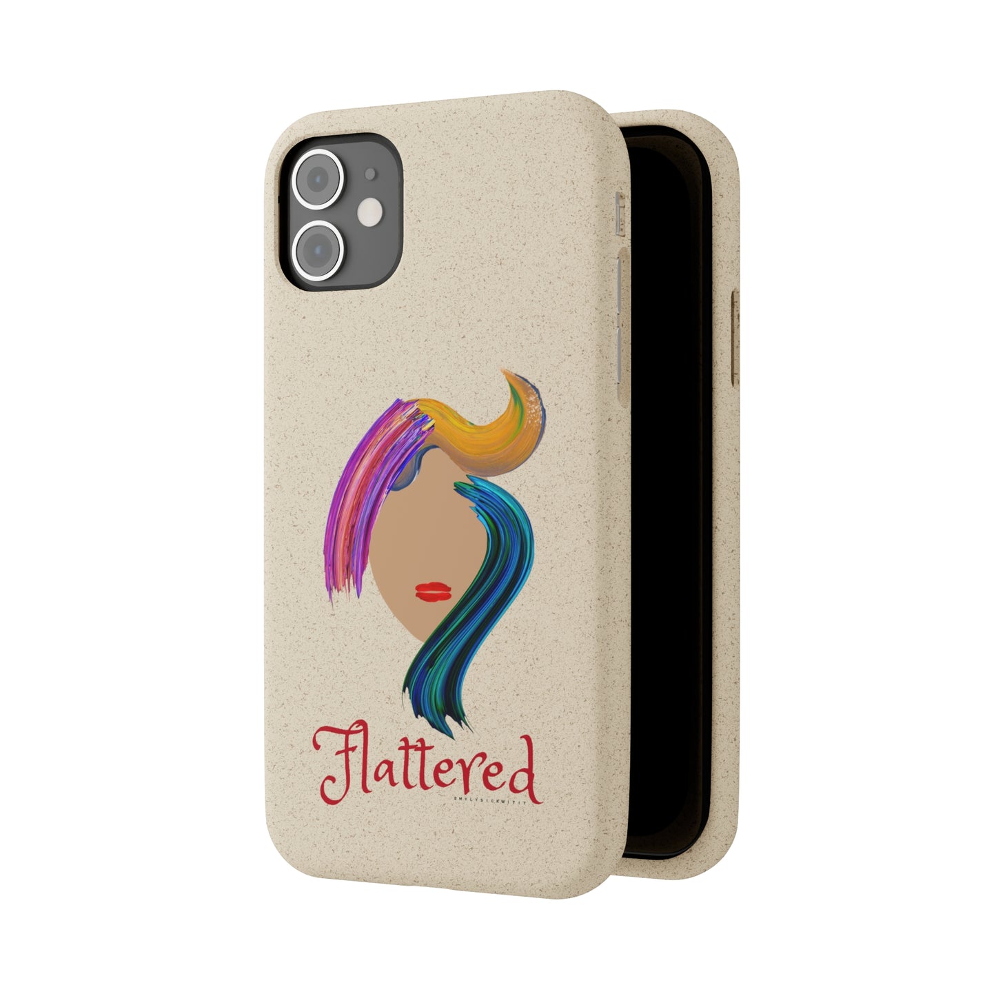 Flattered Biodegradable Cases