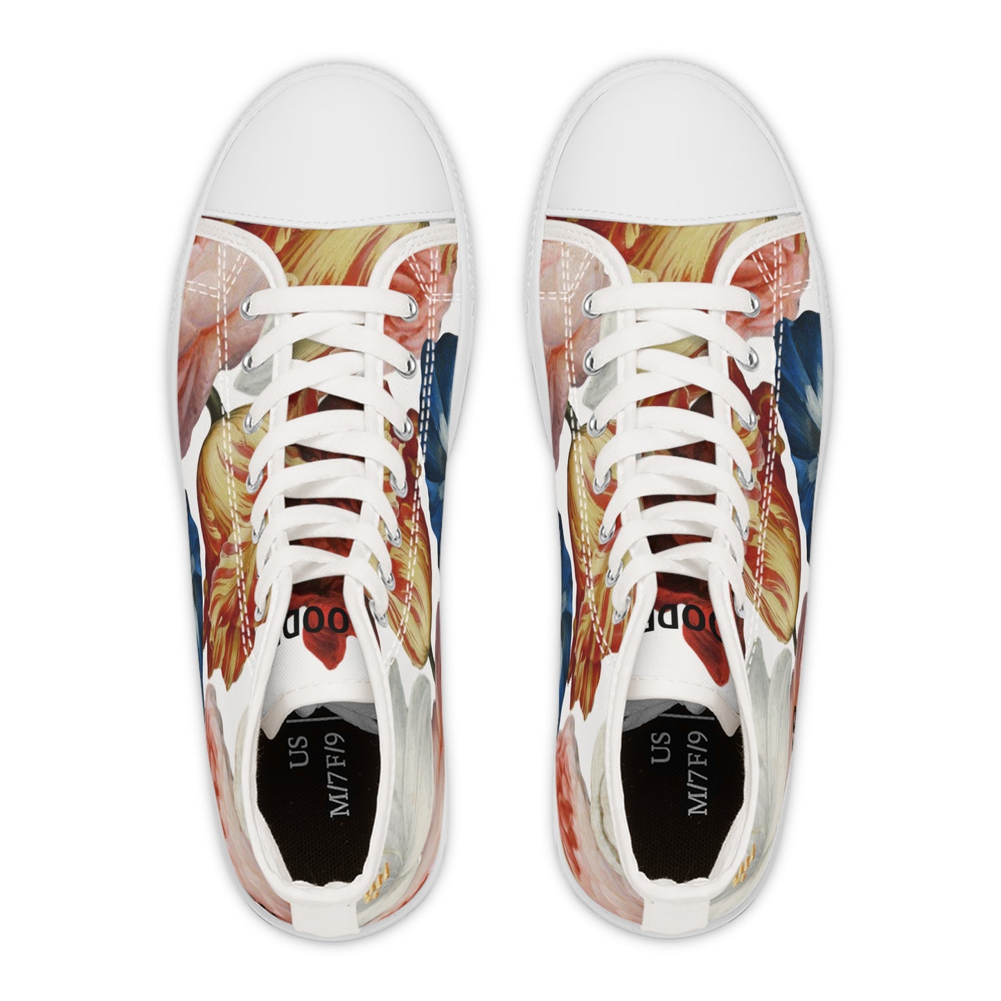 Flooded Vibes Women's High Top Sneakers