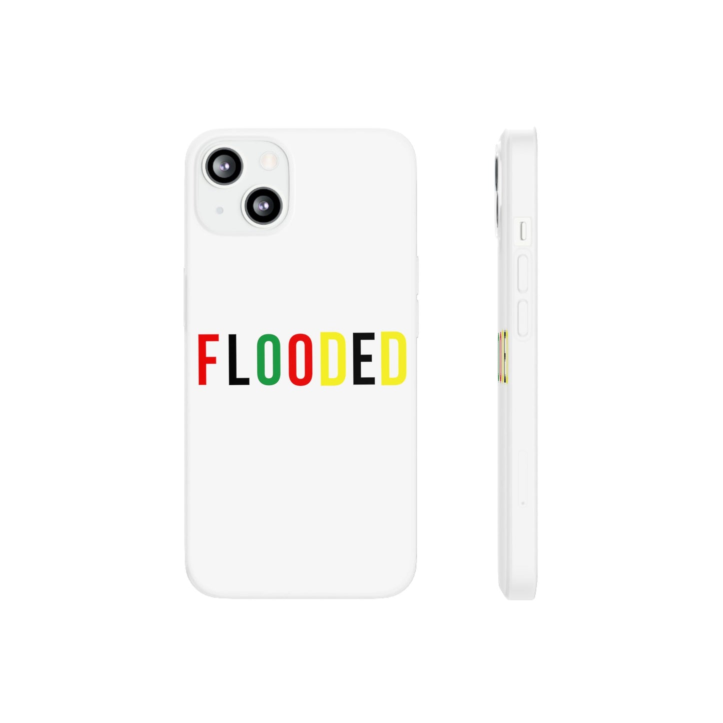 Flooded letters Flexi Cases