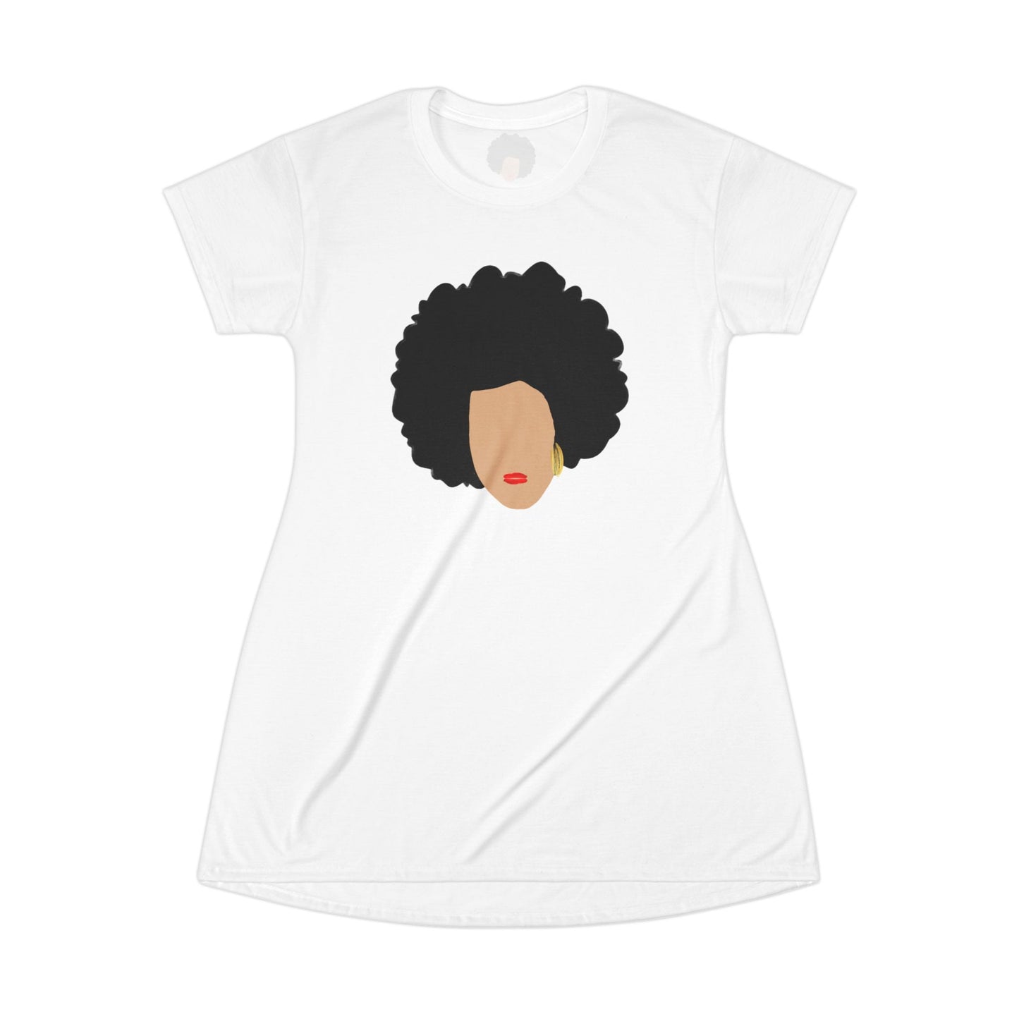 Flattered T-Shirt Dress
