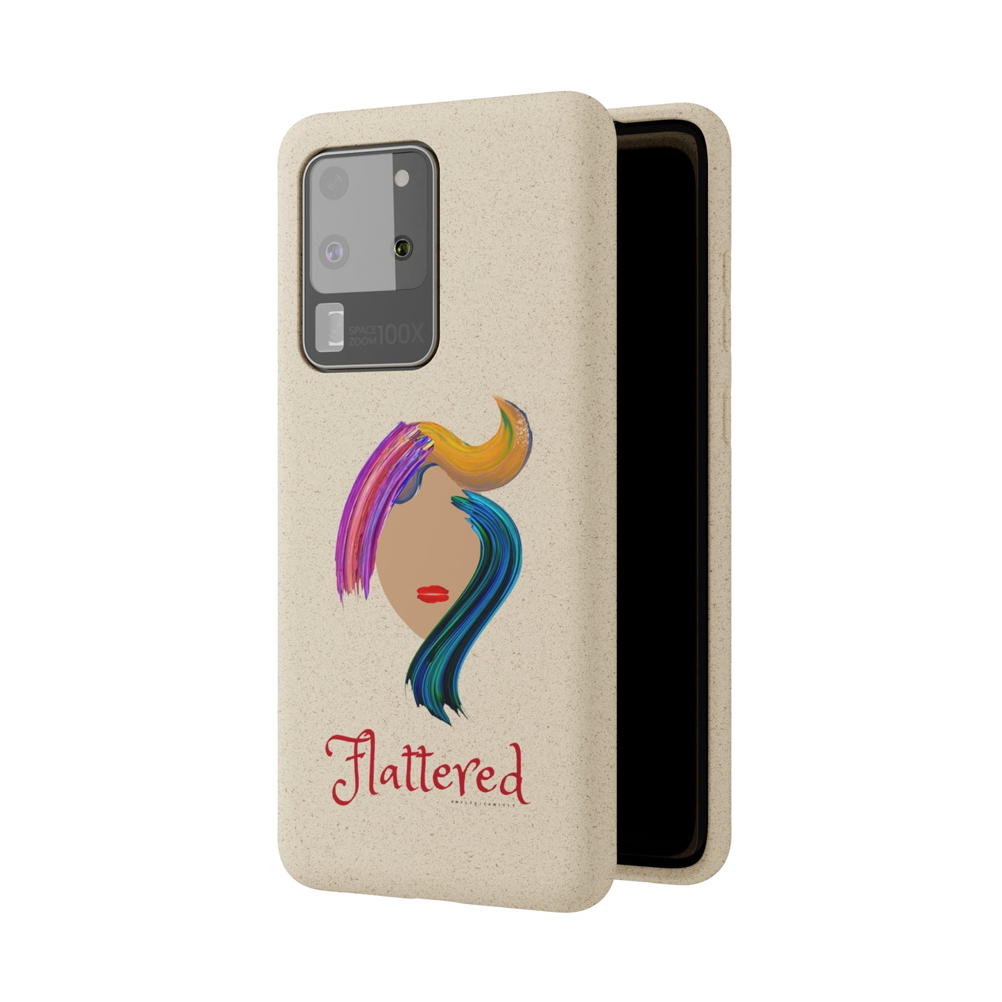 Flattered Biodegradable Cases