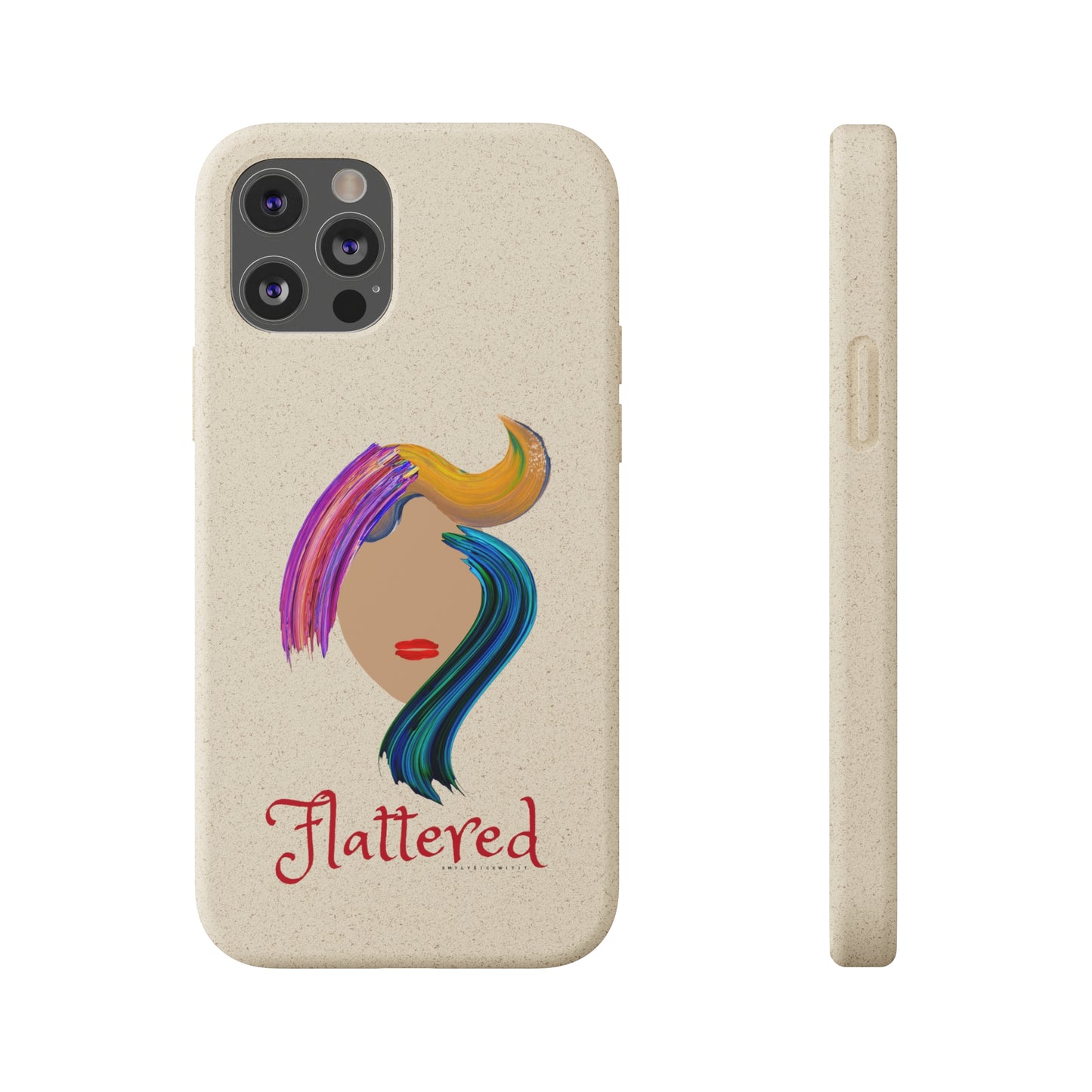 Flattered Biodegradable Cases