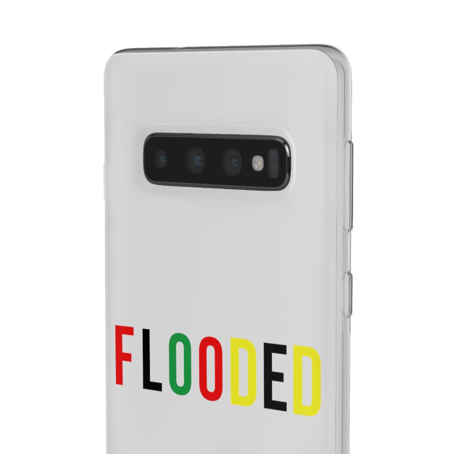 Flooded letters Flexi Cases