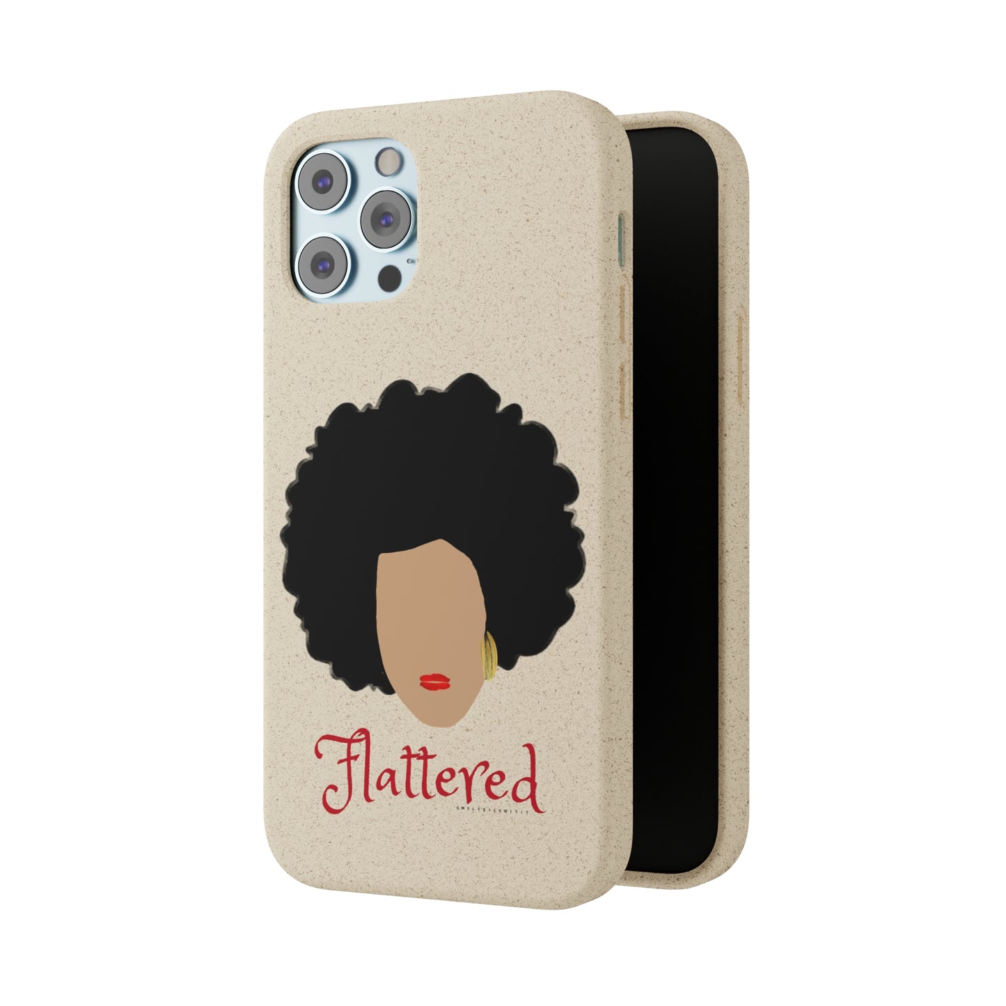 Flattered Biodegradable Cases