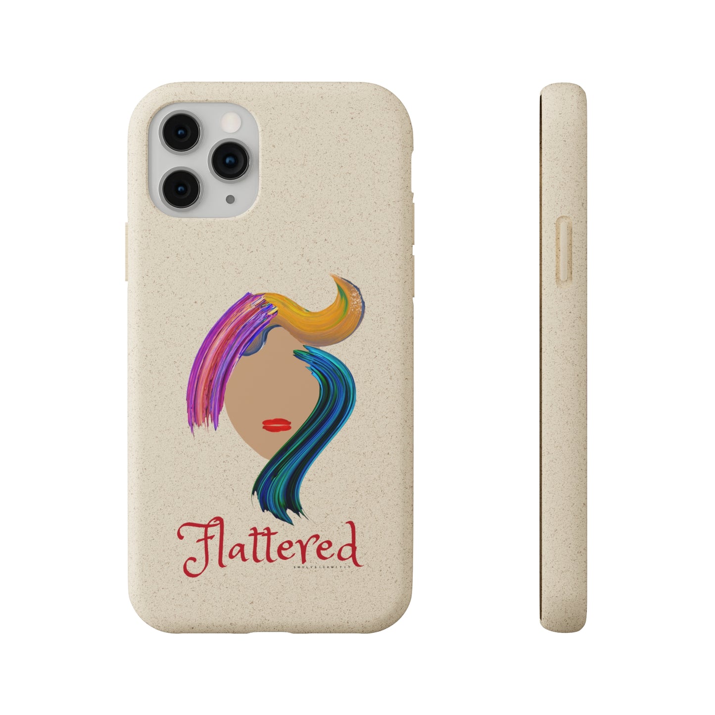 Flattered Biodegradable Cases