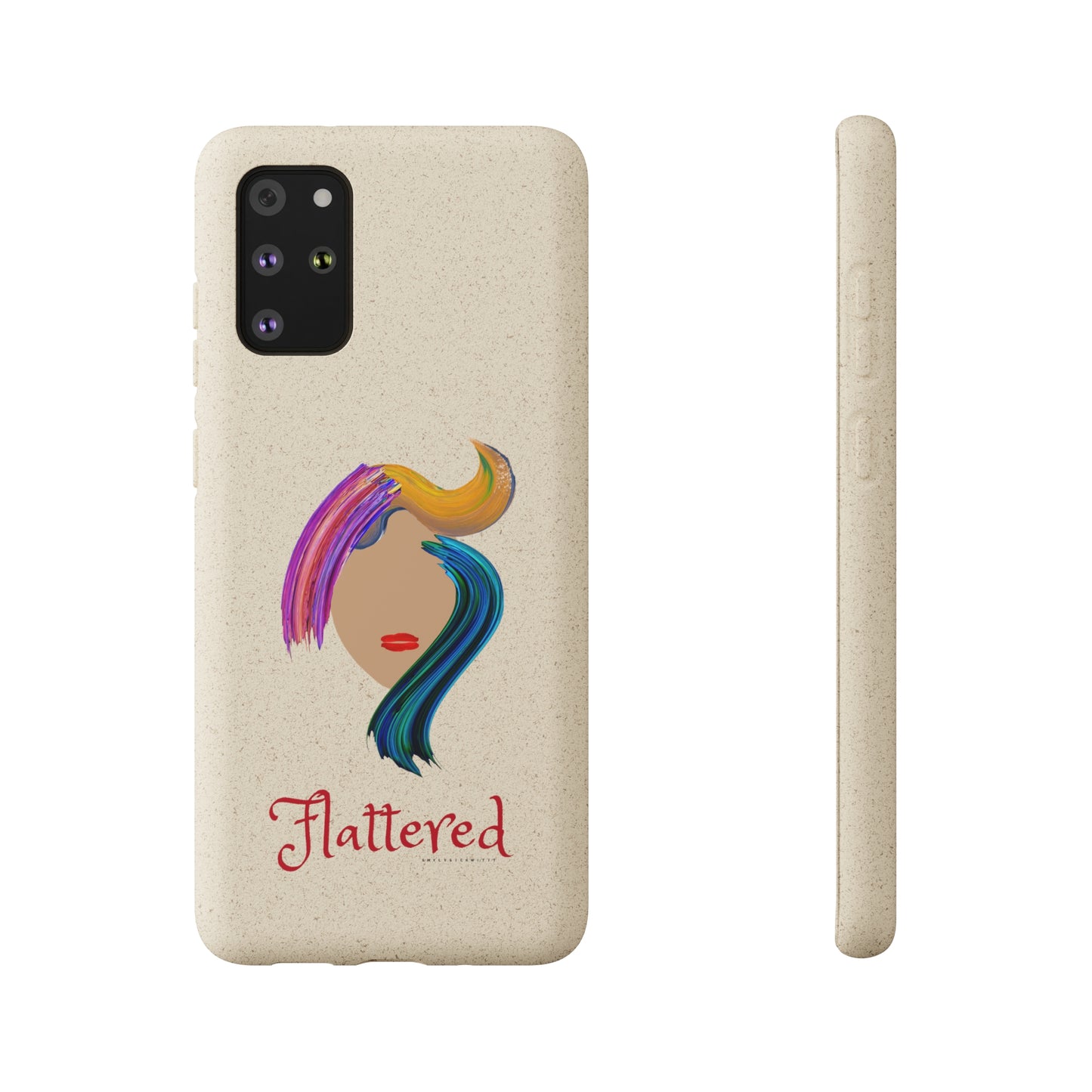 Flattered Biodegradable Cases