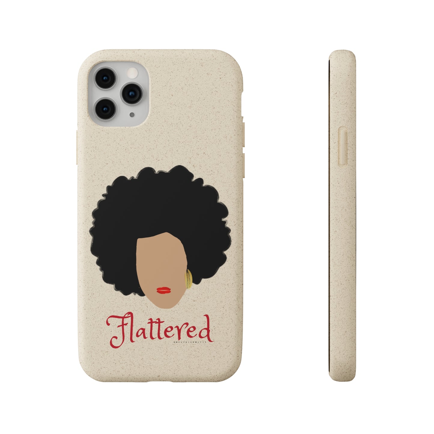 Flattered Biodegradable Cases