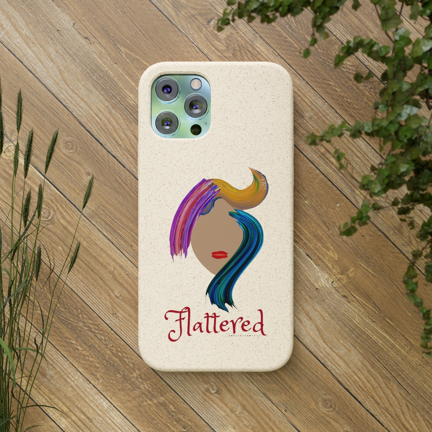 Flattered Biodegradable Cases