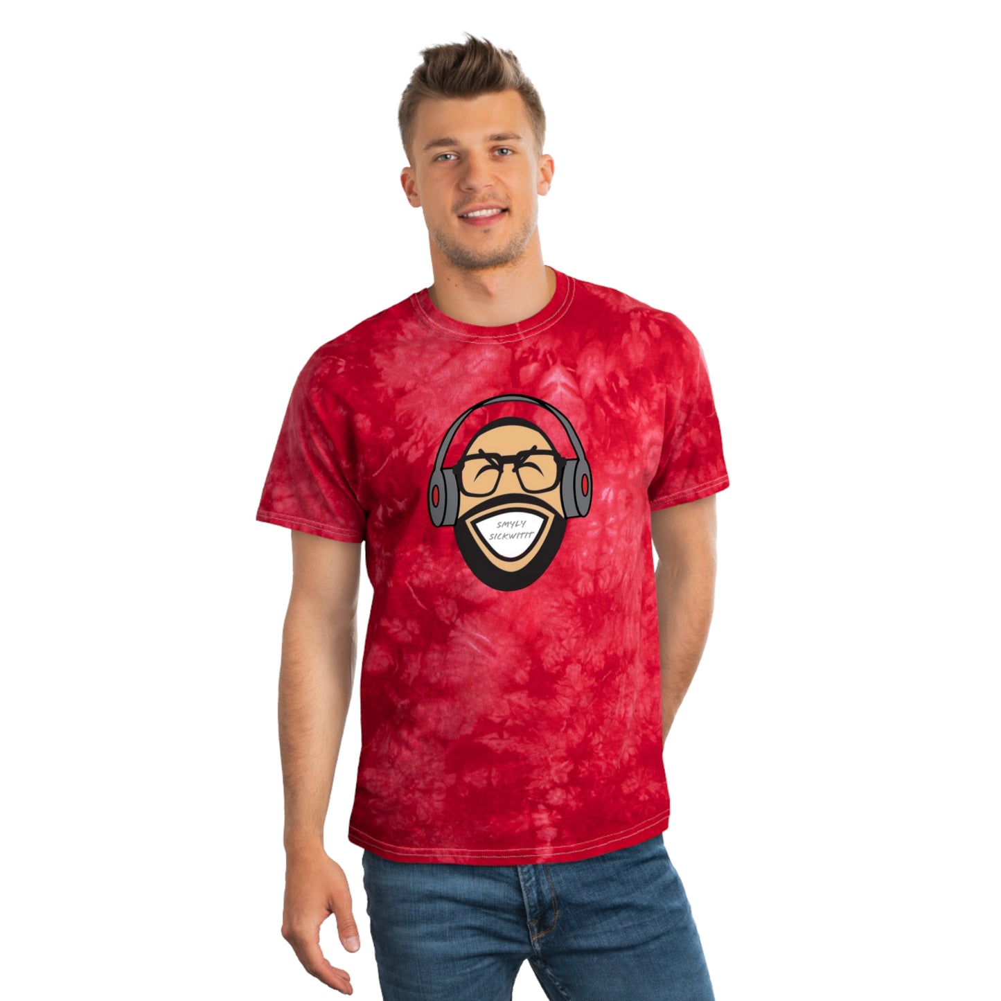 Smyly Tie-Dye Tee, Crystal
