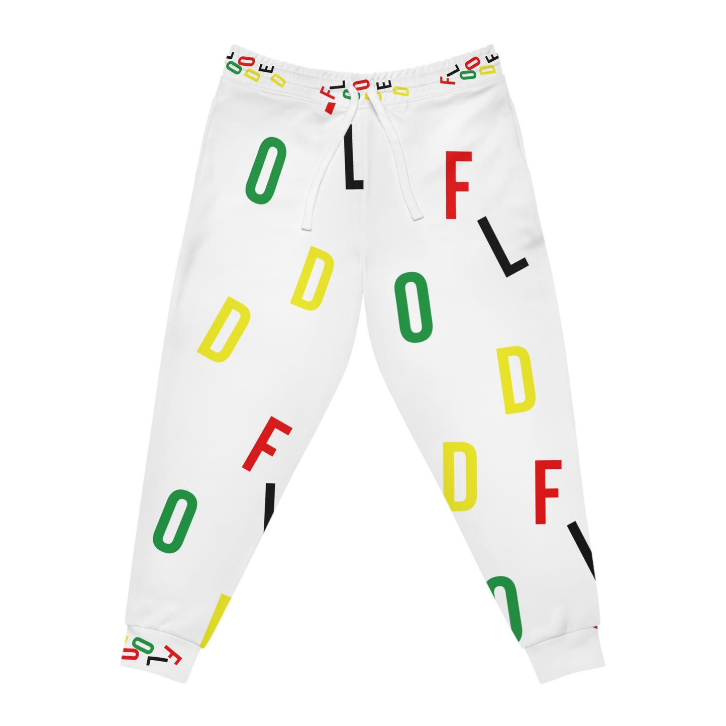 Most Flooded Letter Athletic Joggers