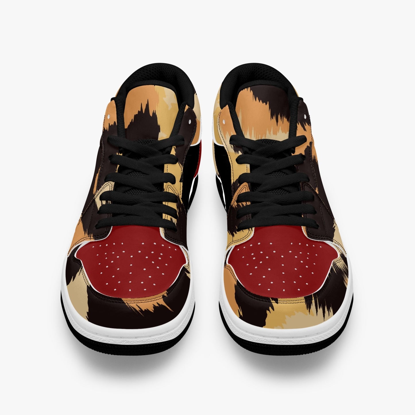 Flooded Jungle Type 2 Low-Top AJ1 Leather Sneakers