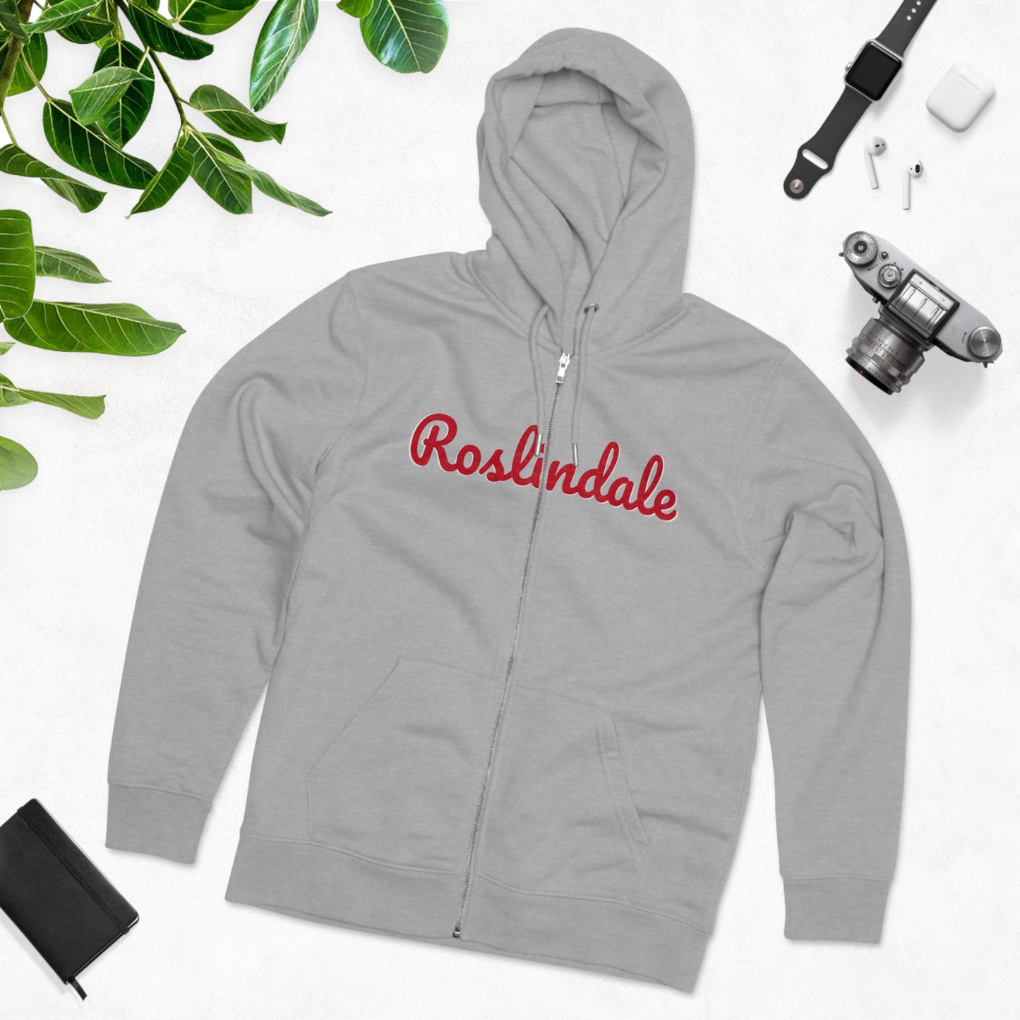 Roslindale Zip Hoodie w/smyly