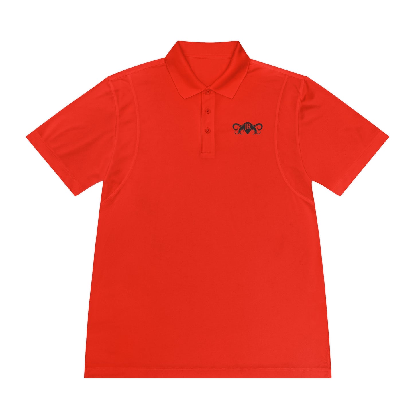 JR Men's Sport Polo Shirt - Classic White with Stylish Logo