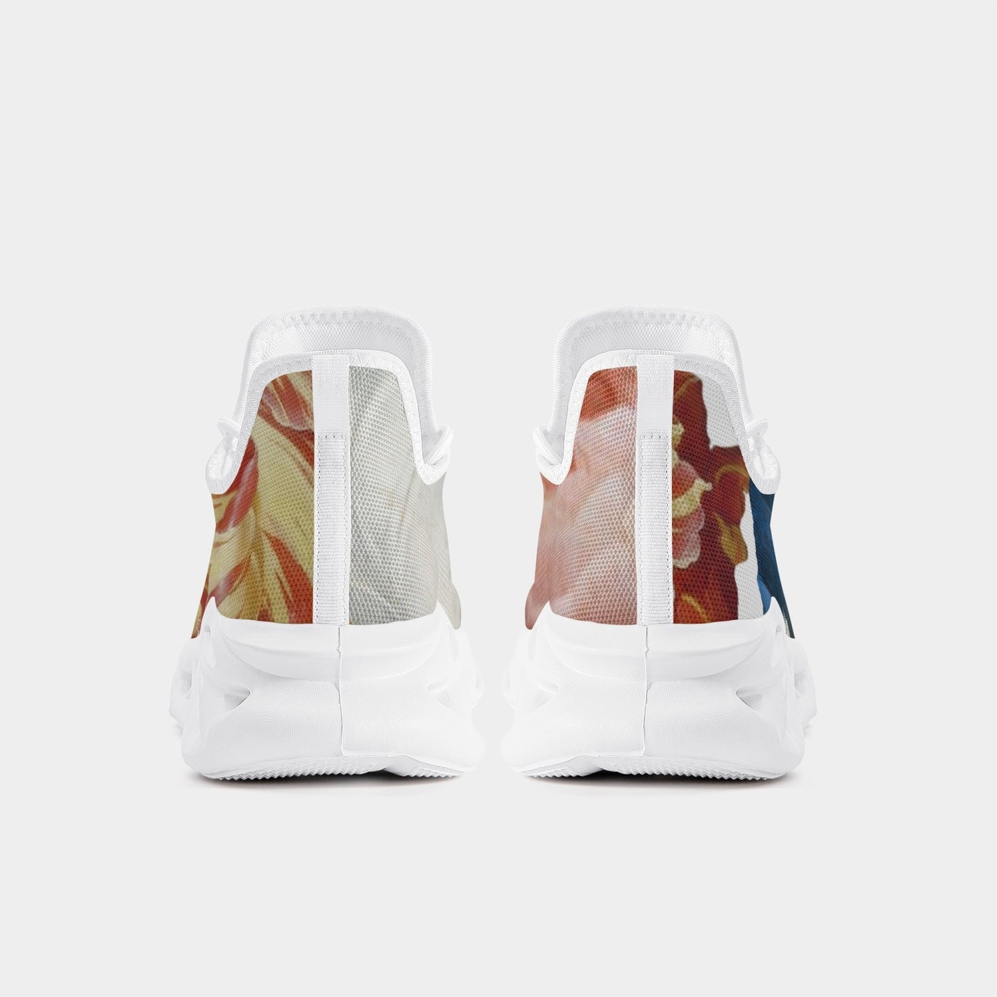 Flooded Vibes Mesh Knit Sneakers - White