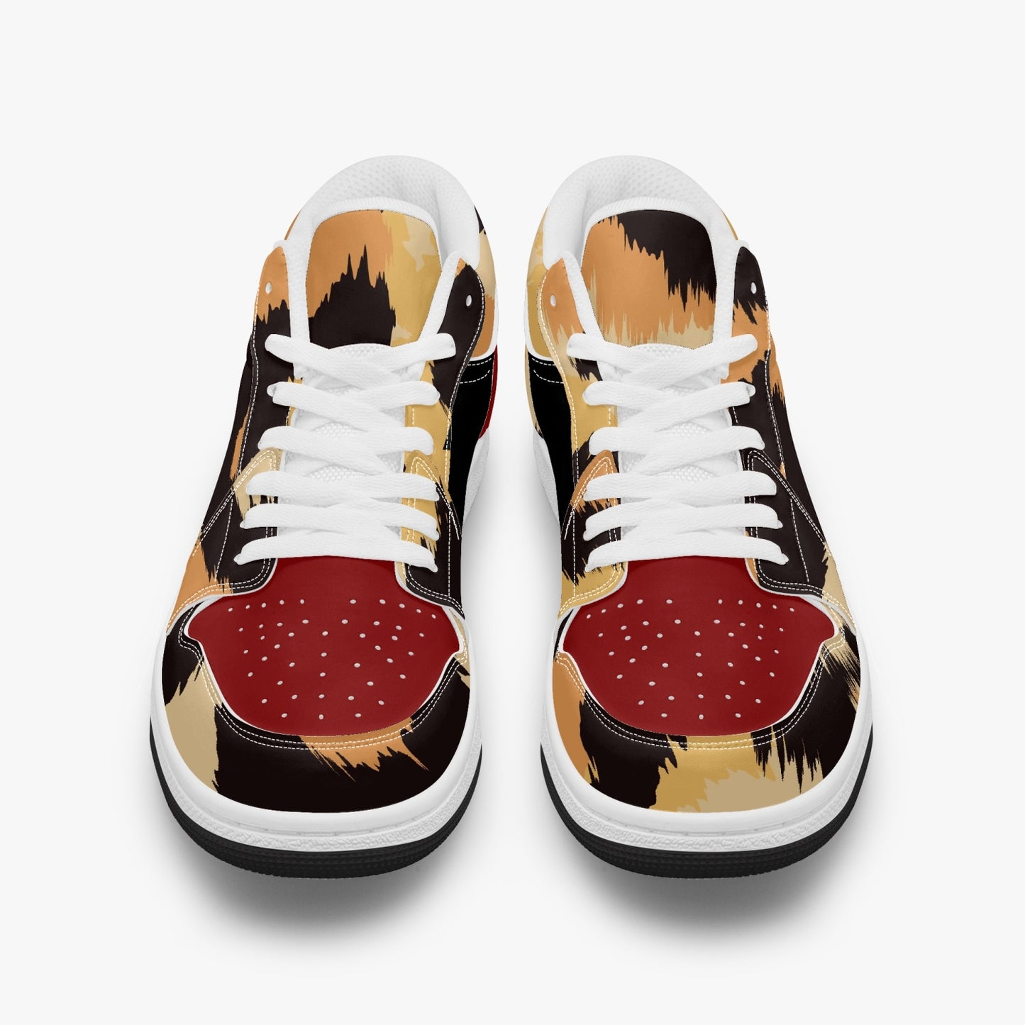 Flooded Jungle Type 2 Low-Top AJ1 Leather Sneakers