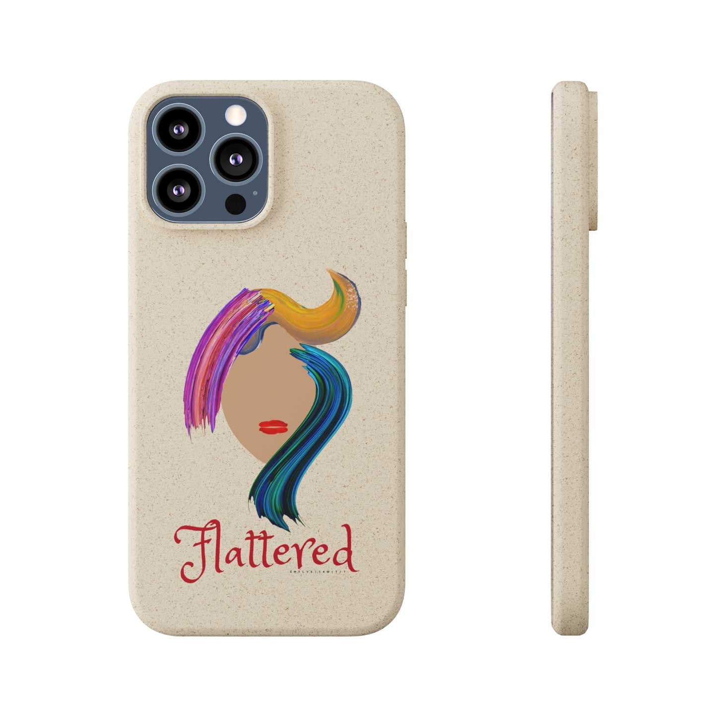 Flattered Biodegradable Cases