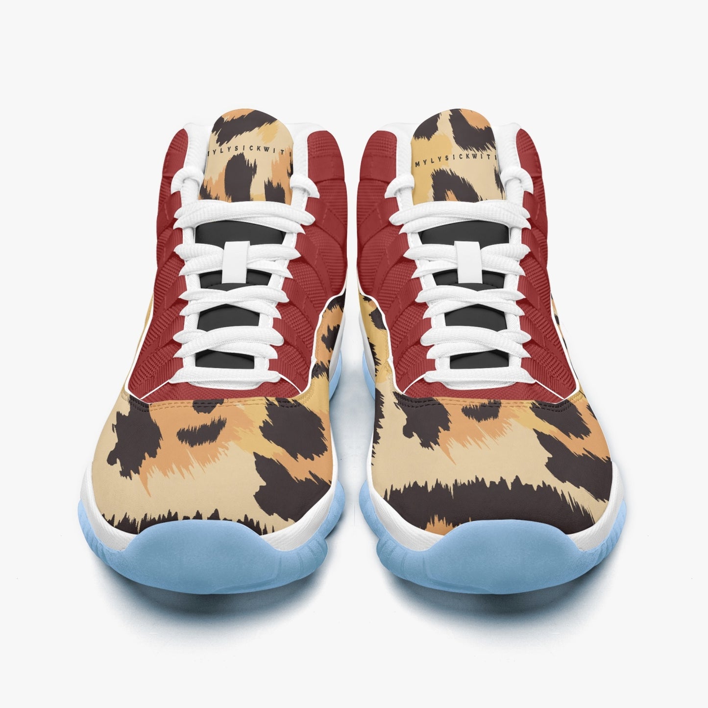 Smyly Sickwitit Basketball Sneakers -Blue Sole