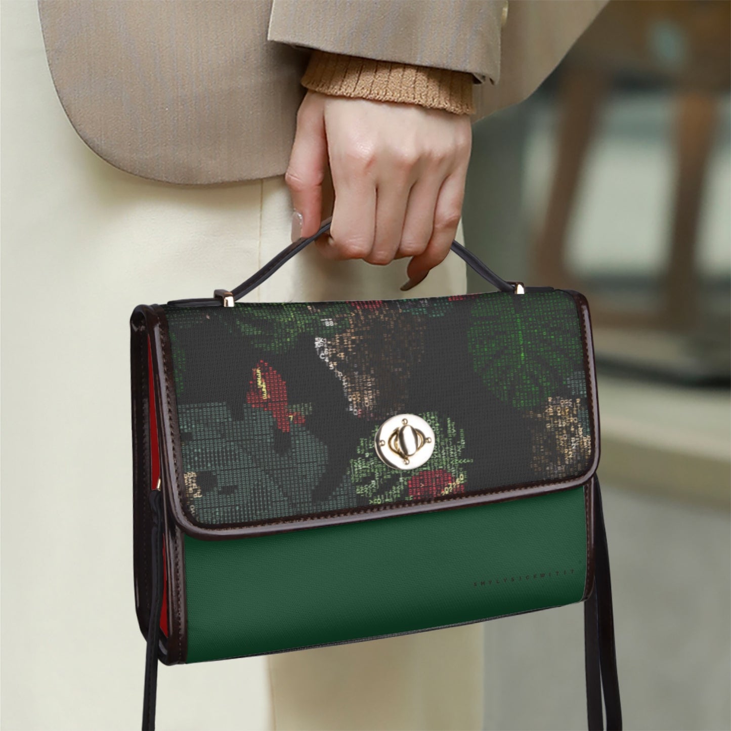 Smyly Sickwitit Flap Saddle Bag