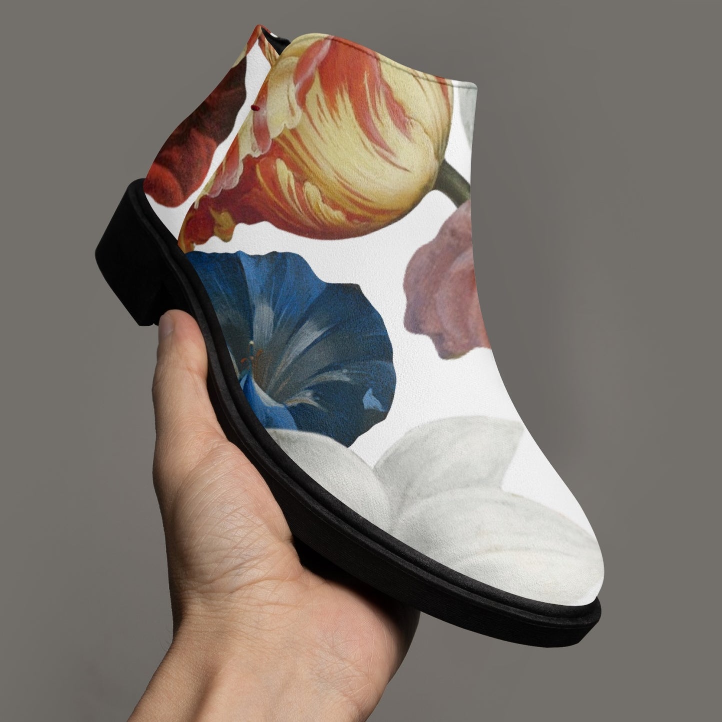 Flooded Vibes Fashion Zipper Boots