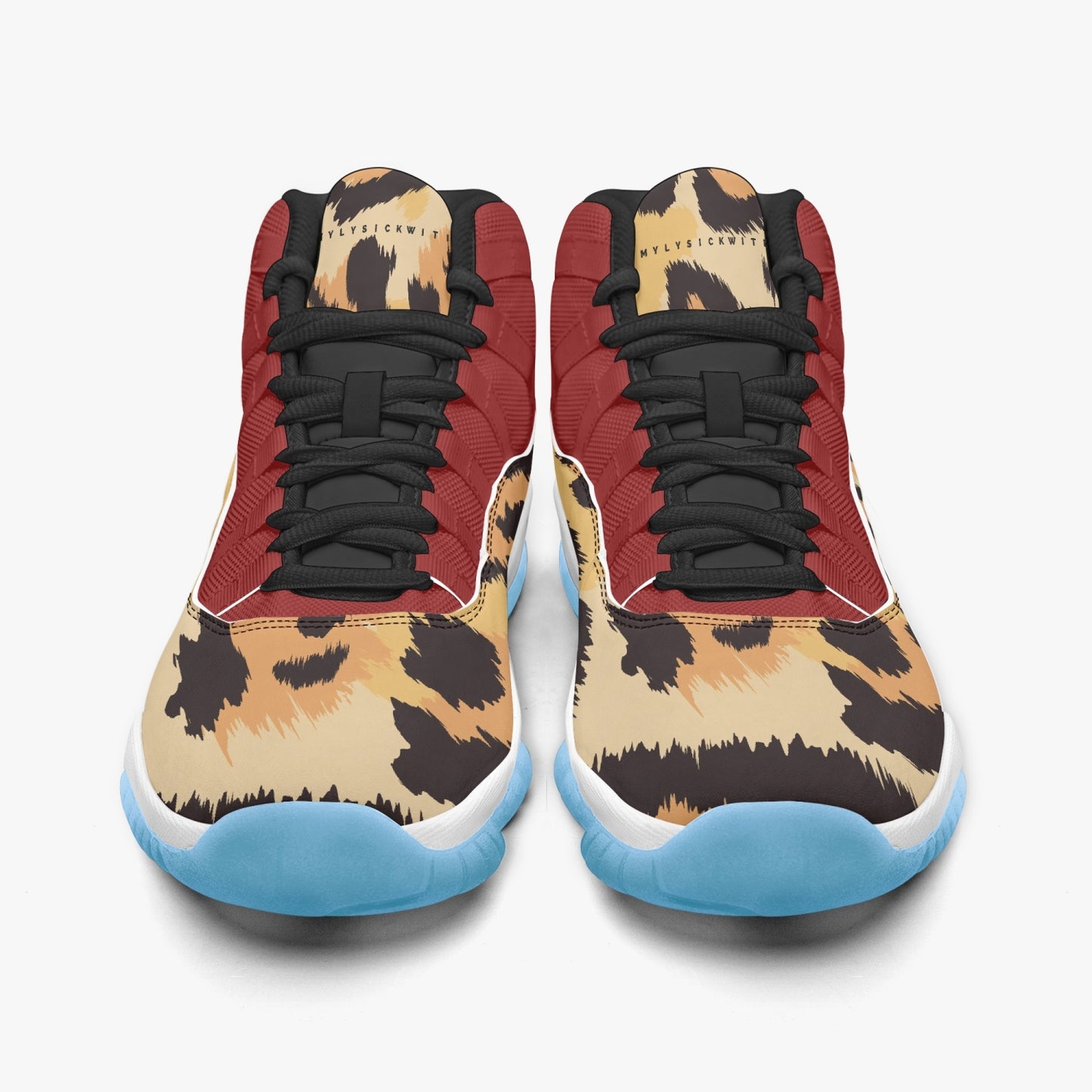 Smyly Sickwitit Basketball Sneakers -Blue Sole
